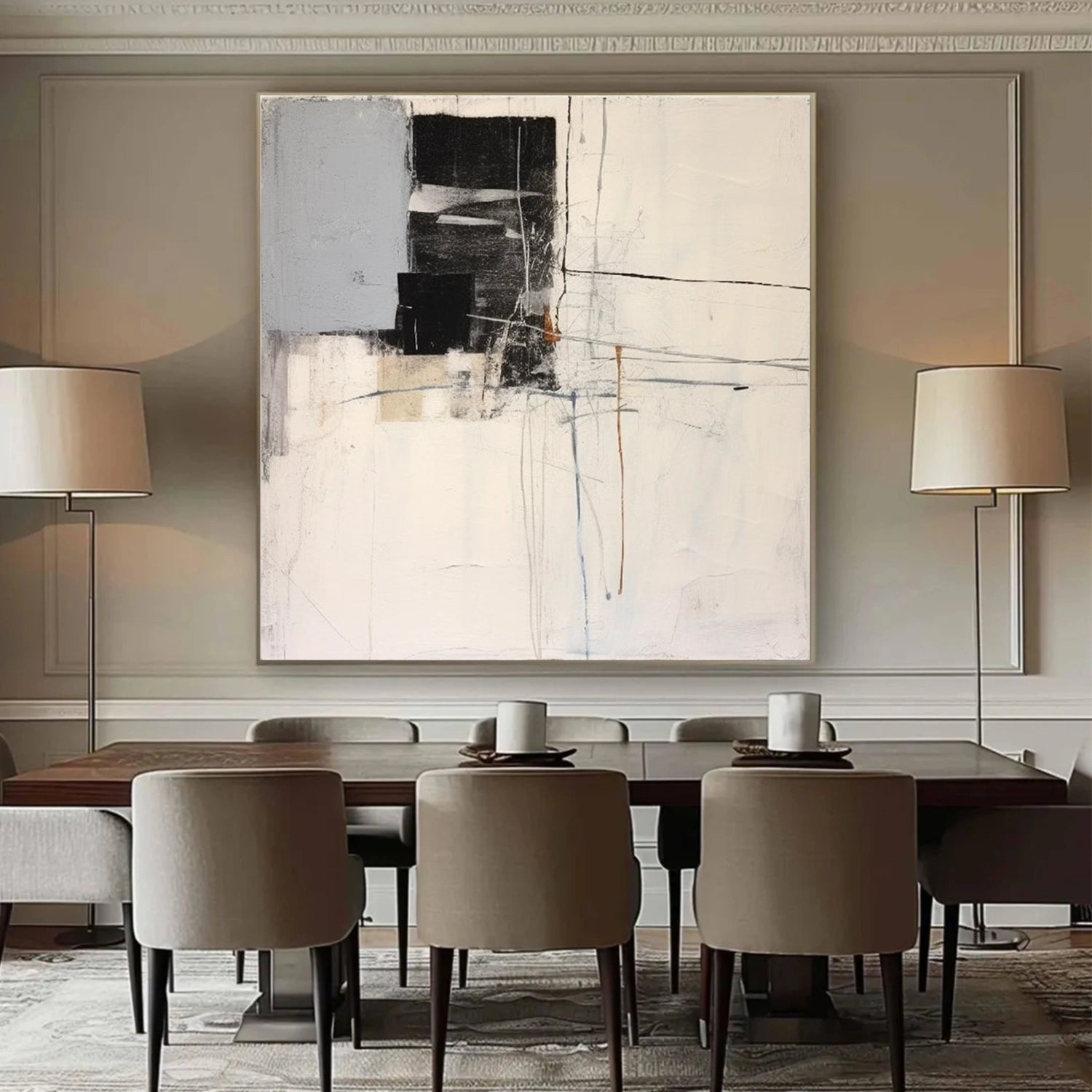 Abstract Canvas Art #WS678