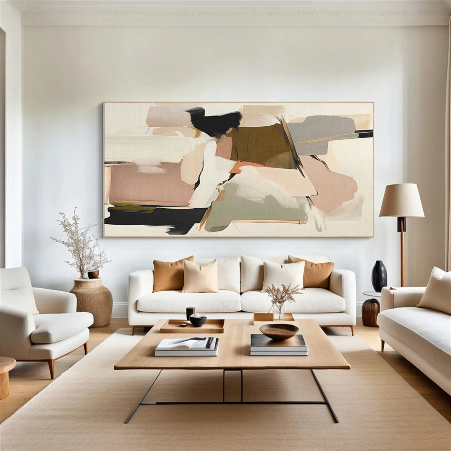 Abstract Canvas Art #WS661