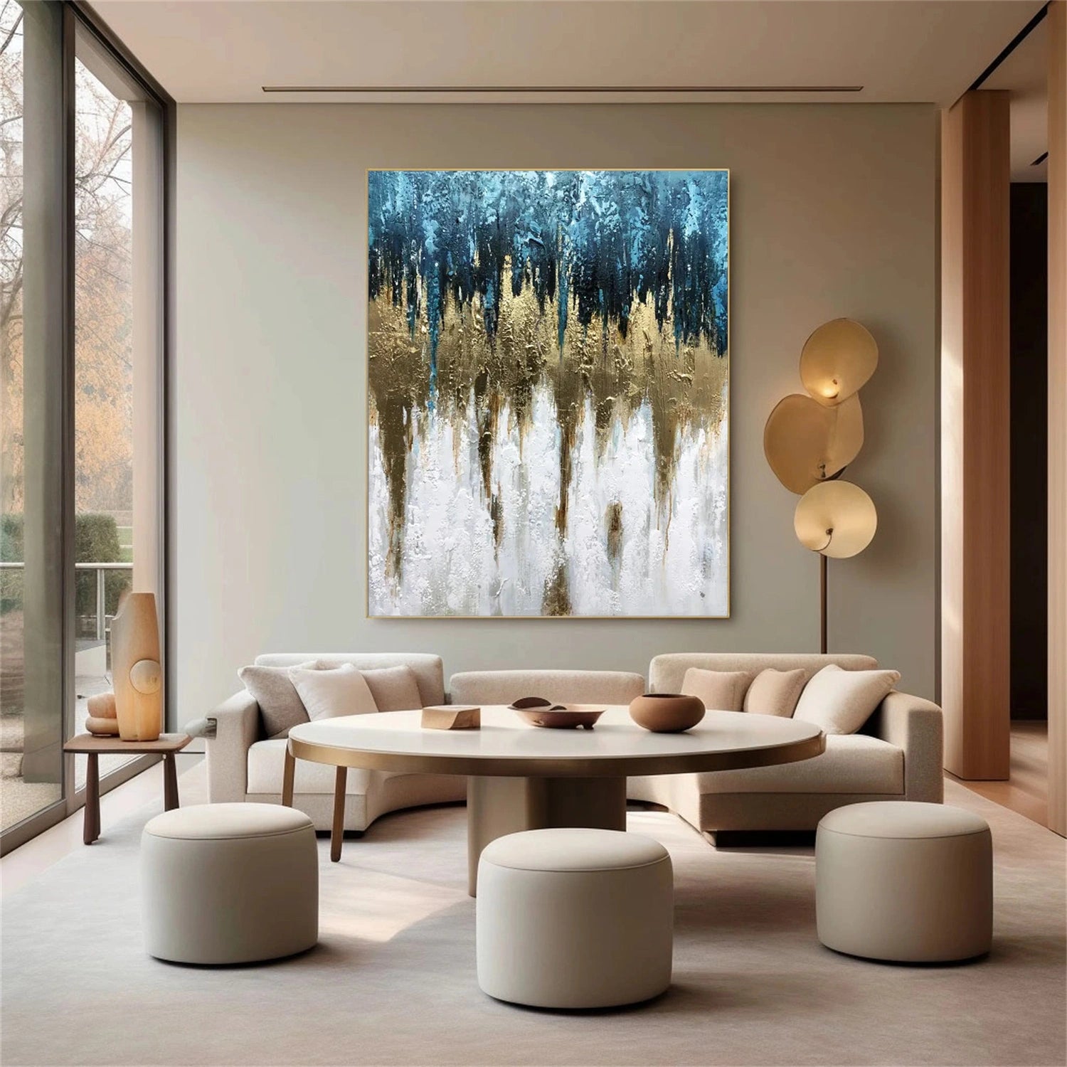 Abstract Canvas Art #WS692