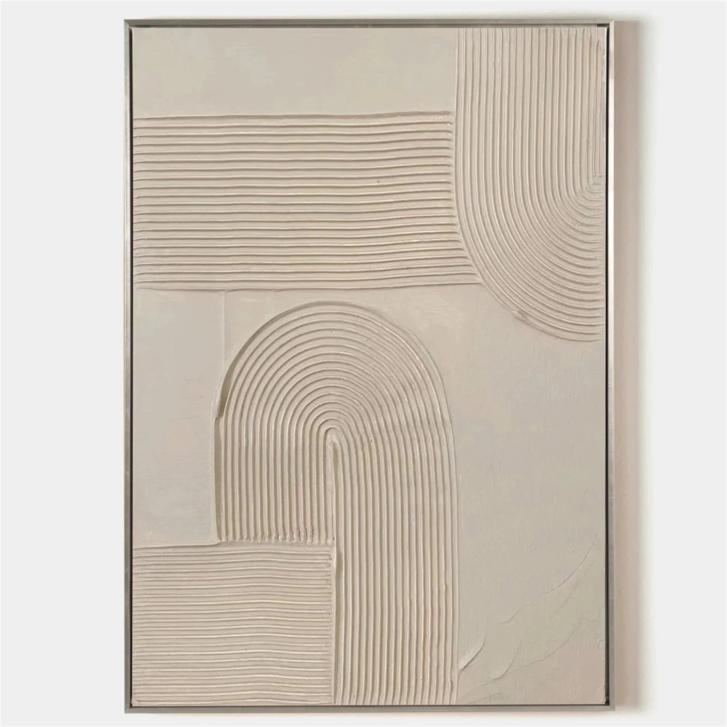 Minimalist Brown & Beige Art #MB028