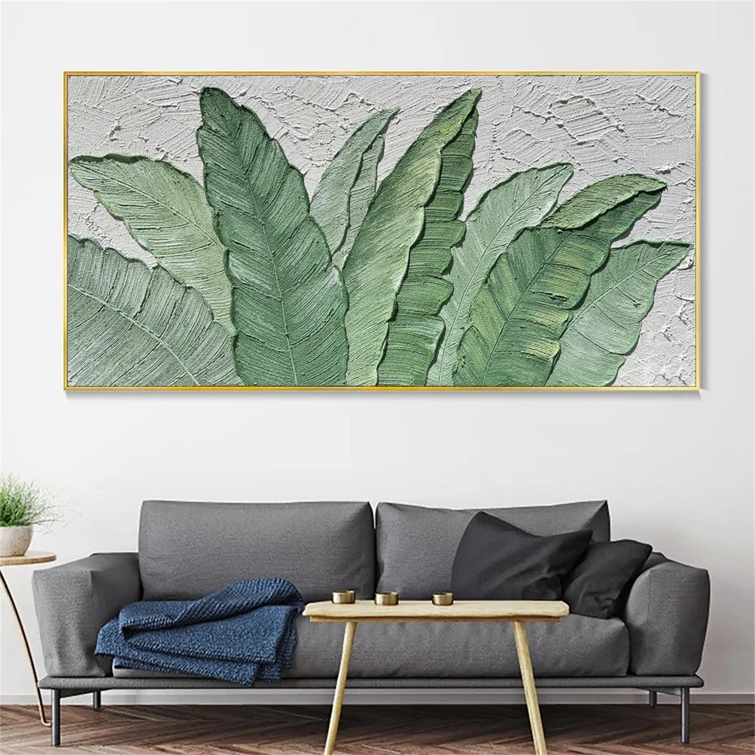 Colorful Flower & Tree Abstract Wall Art #ML054