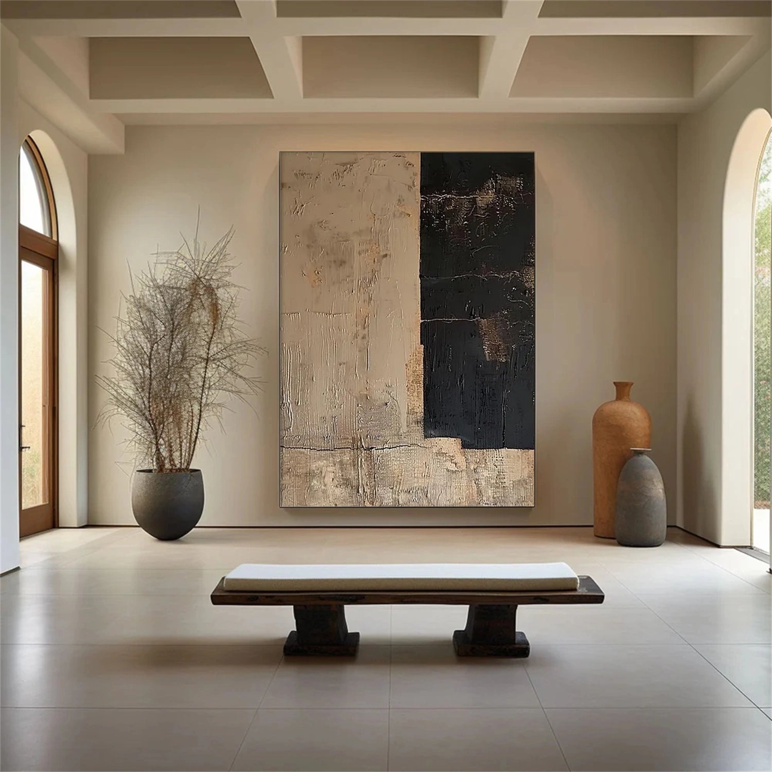 Wabi Sabi Wall Art Abstract Tranquility #WS482