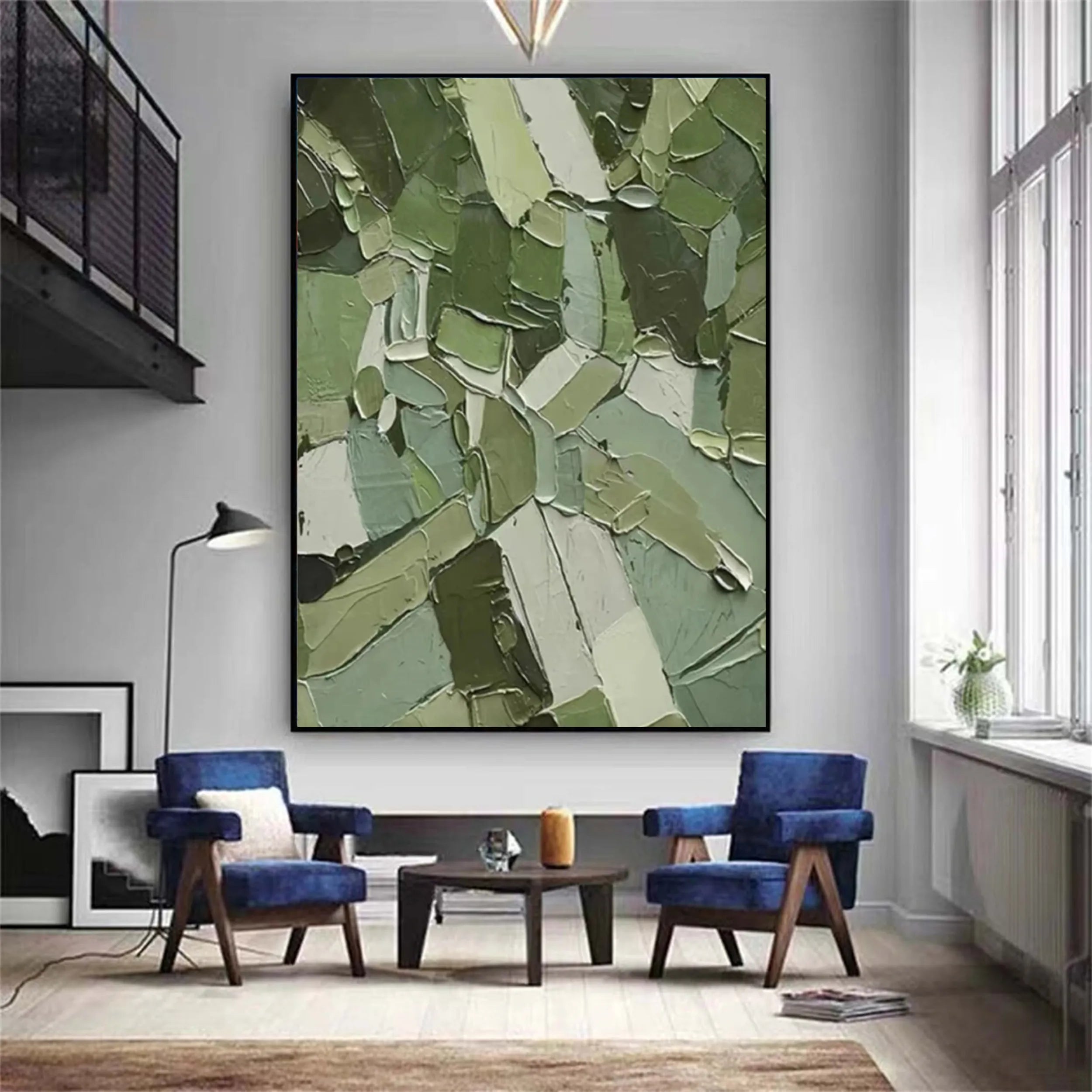 Green Texture Art #GT028