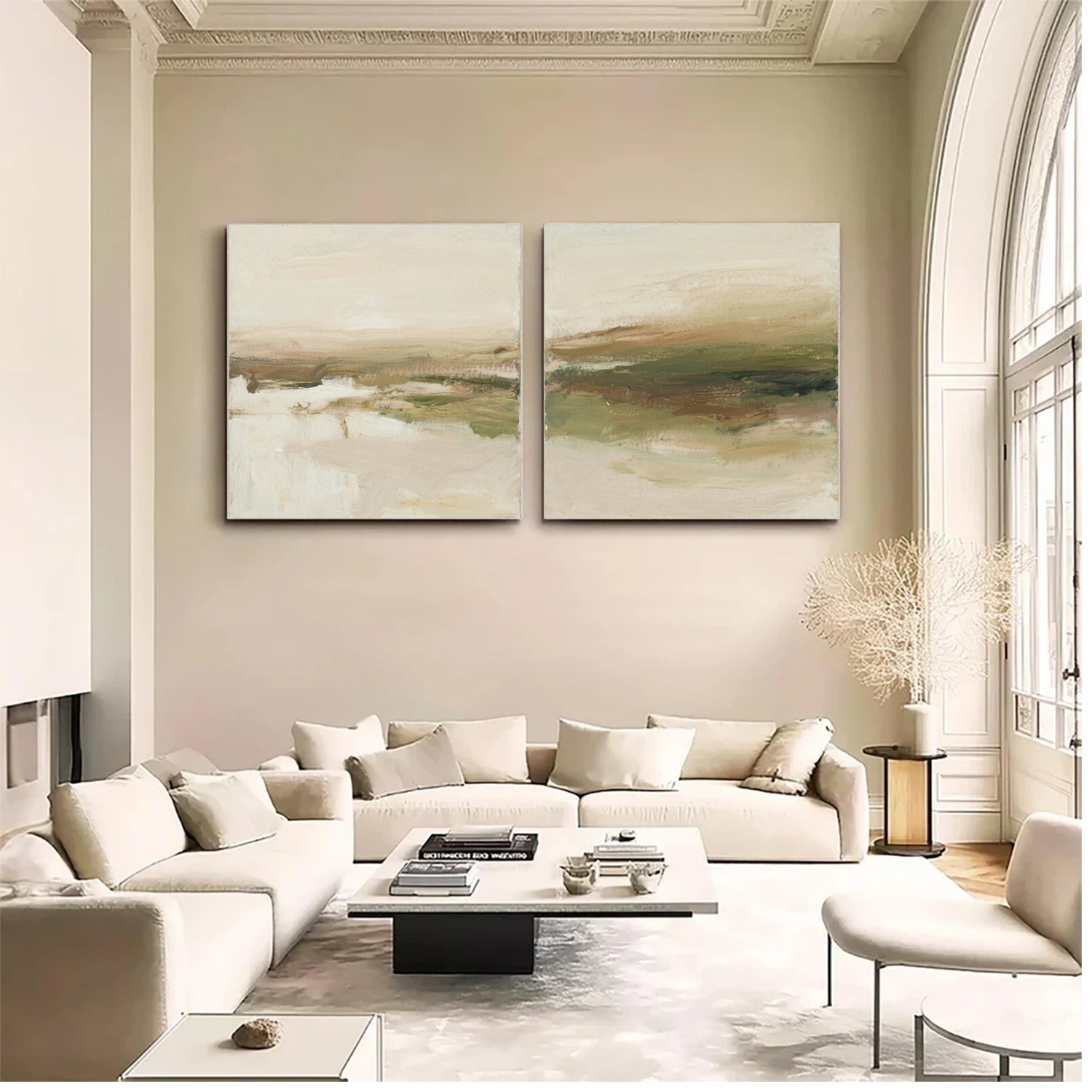 Wabi Sabi Canvas Art Set of 2 #WS756