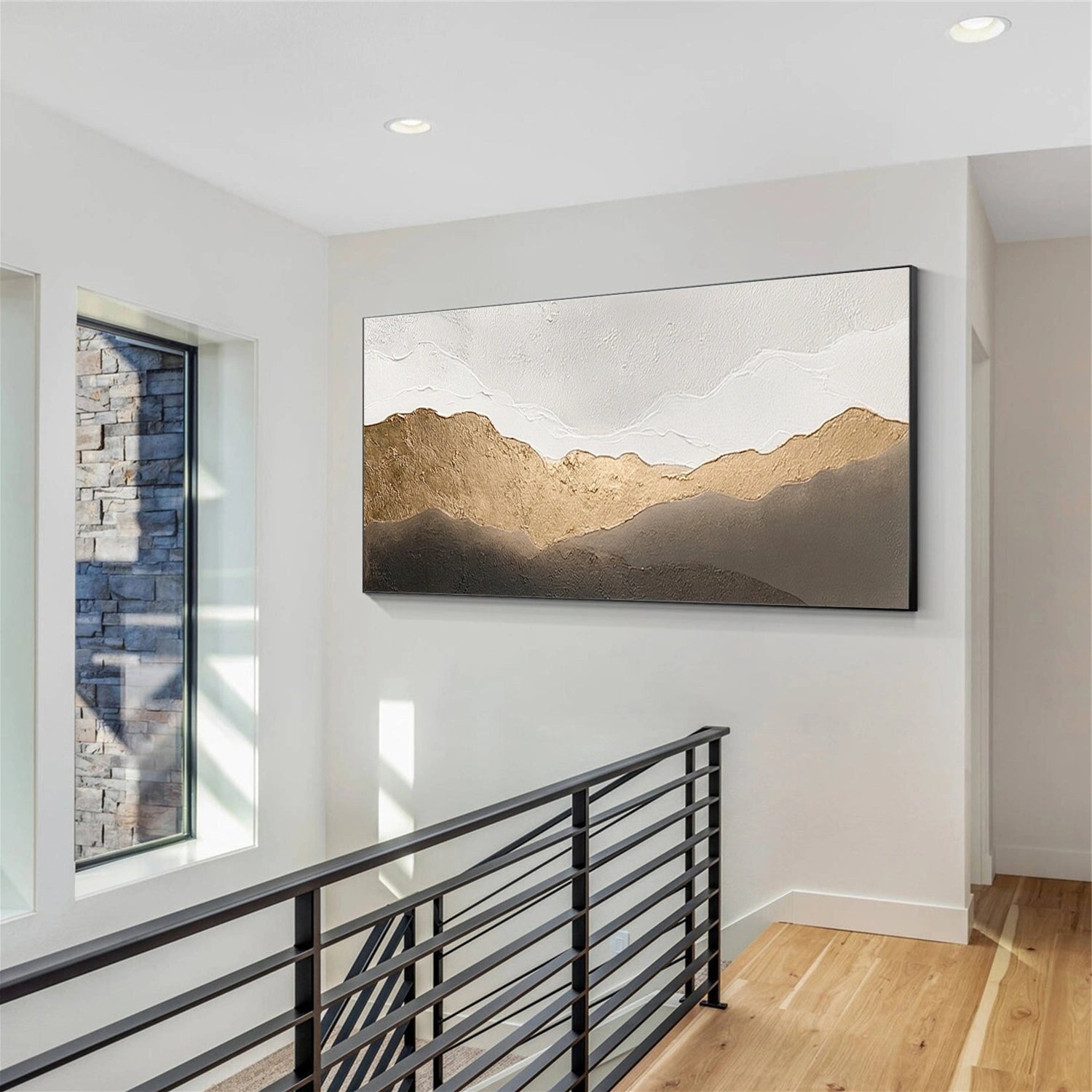 Minimalist Mountain Canvas Art #MM399