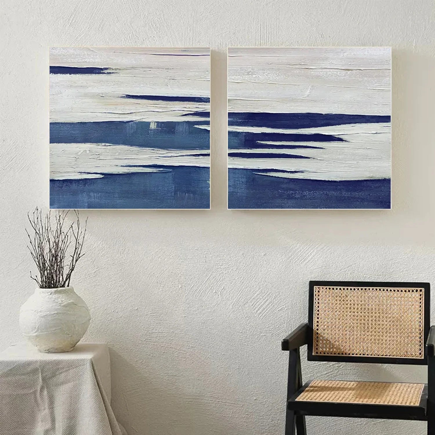 Abstract Canvas Art Set of 2 #WS633