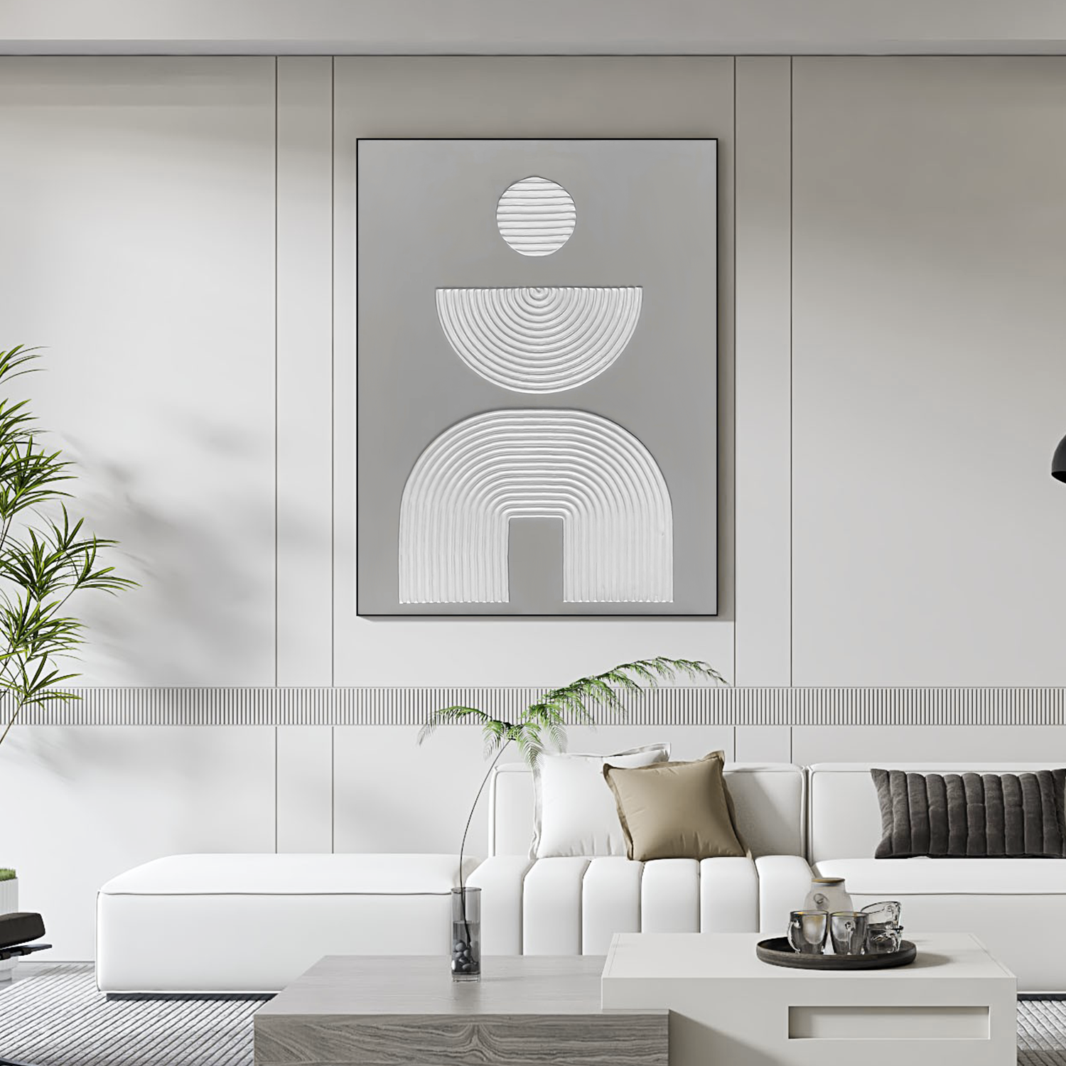 Minimalist Textured Canvas Art #MM275