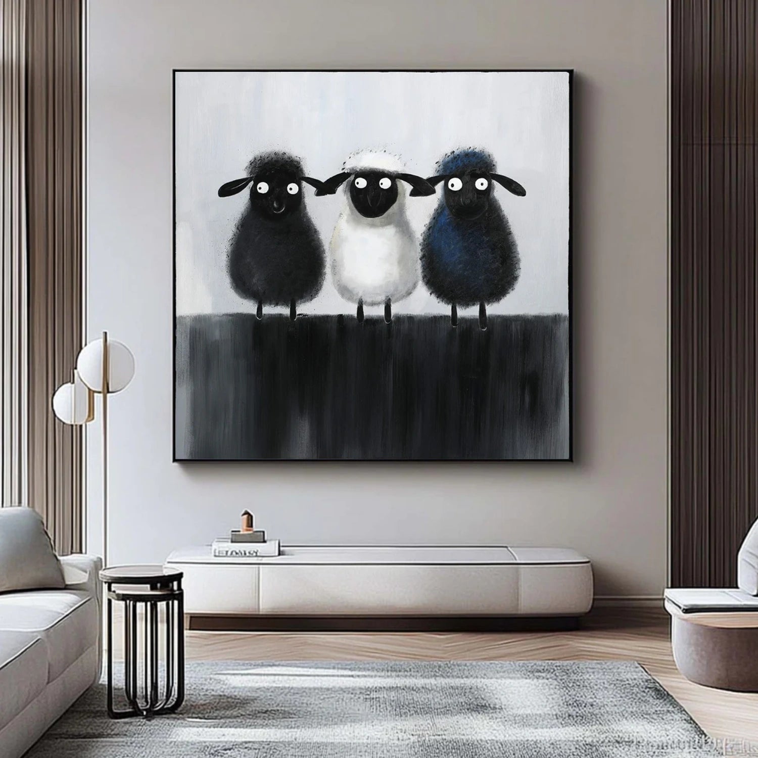 Abstract Animal Wall Art #AL167