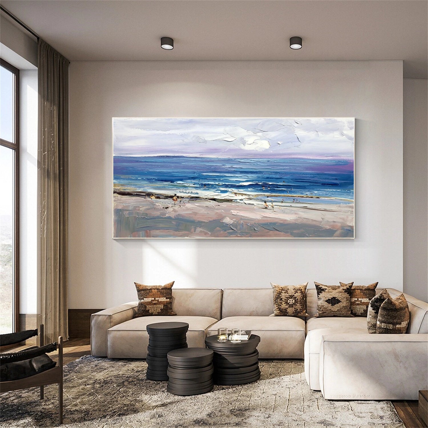 Sea & Sky Textured Art #MS096