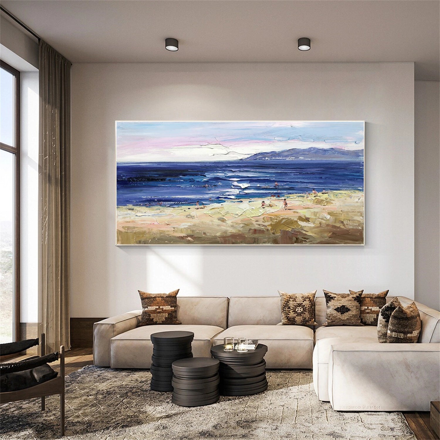 Sea & Sky Textured Art #MS095