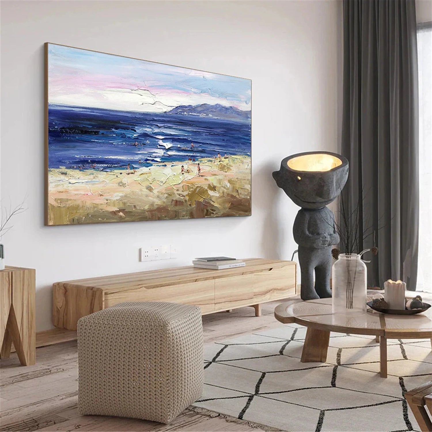 Sea & Sky Textured Art #MS095