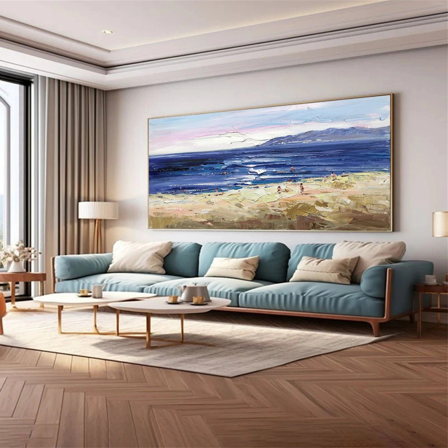 Sea & Sky Textured Art #MS095