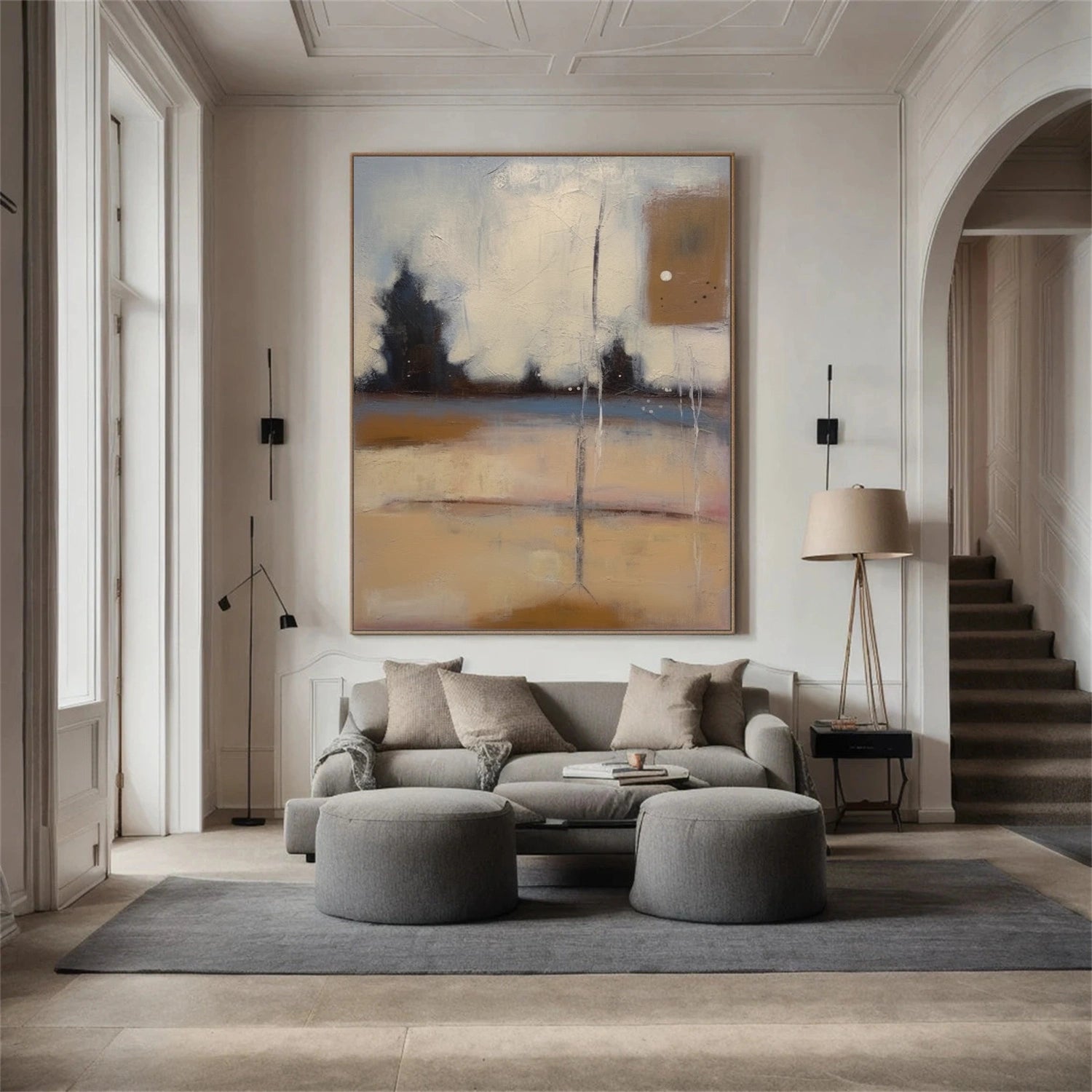 Abstract Canvas Art #WS671