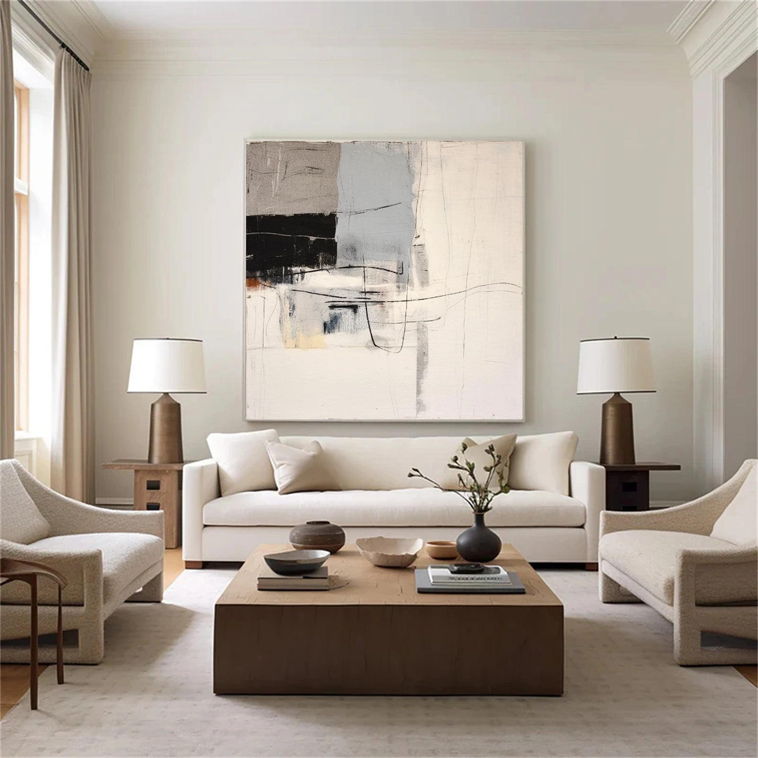 Abstract Canvas Art #WS676