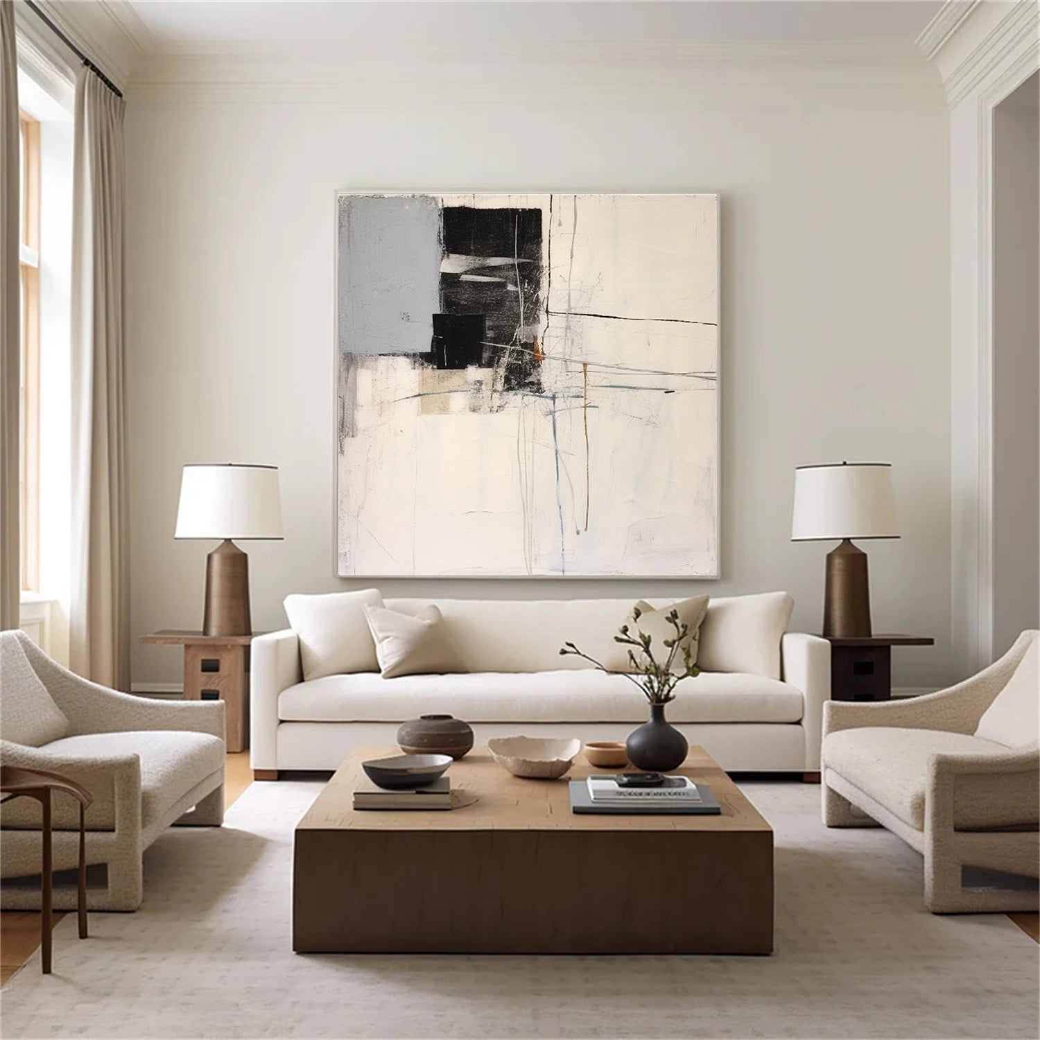 Abstract Canvas Art #WS678