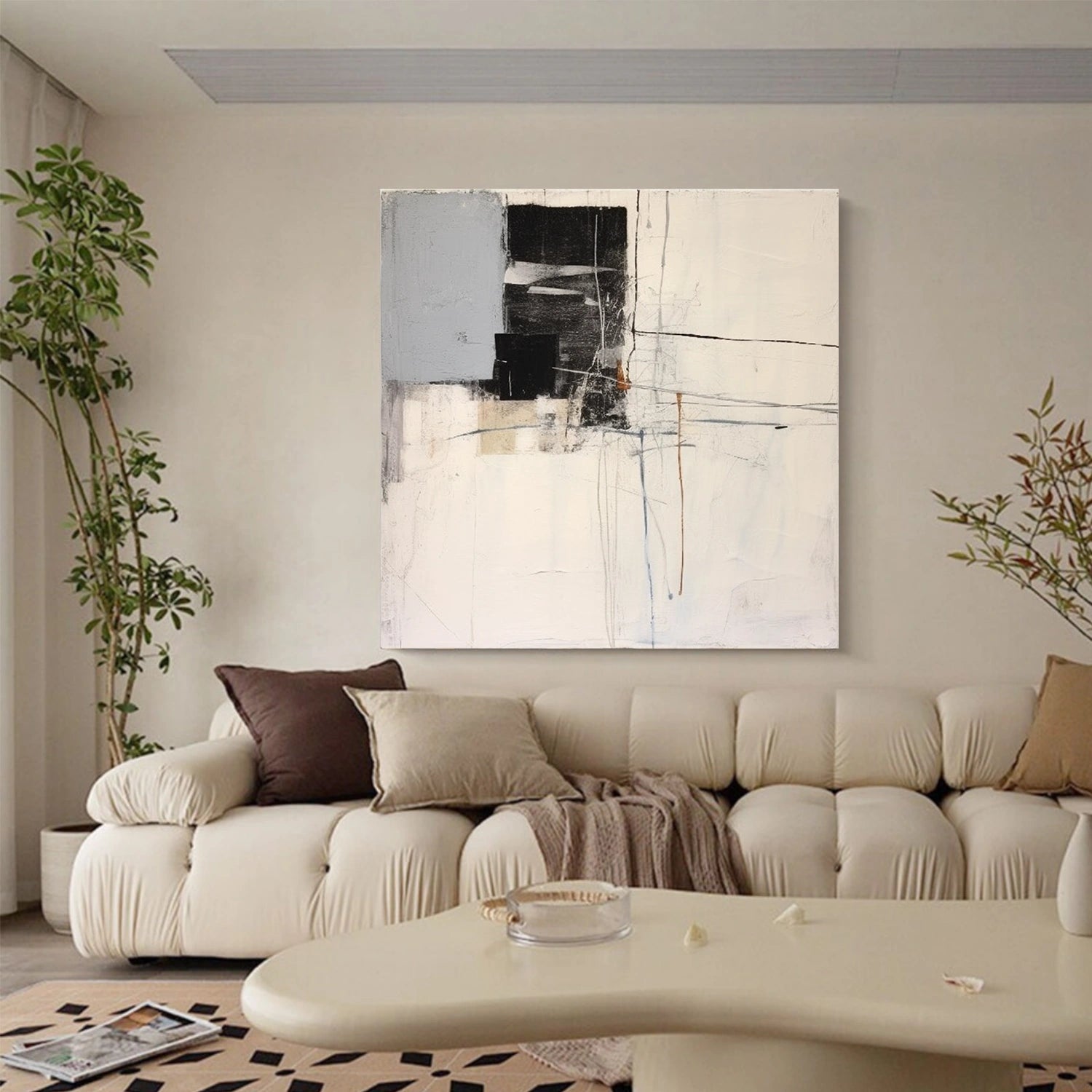 Abstract Canvas Art #WS678