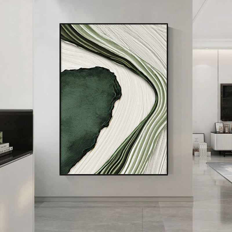 Large Wabi Sabi Abstract Wall Decor Painting on Canvas #WS095