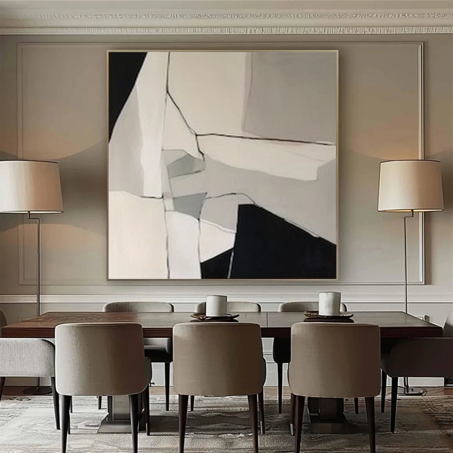 Abstract Canvas Art #WS675