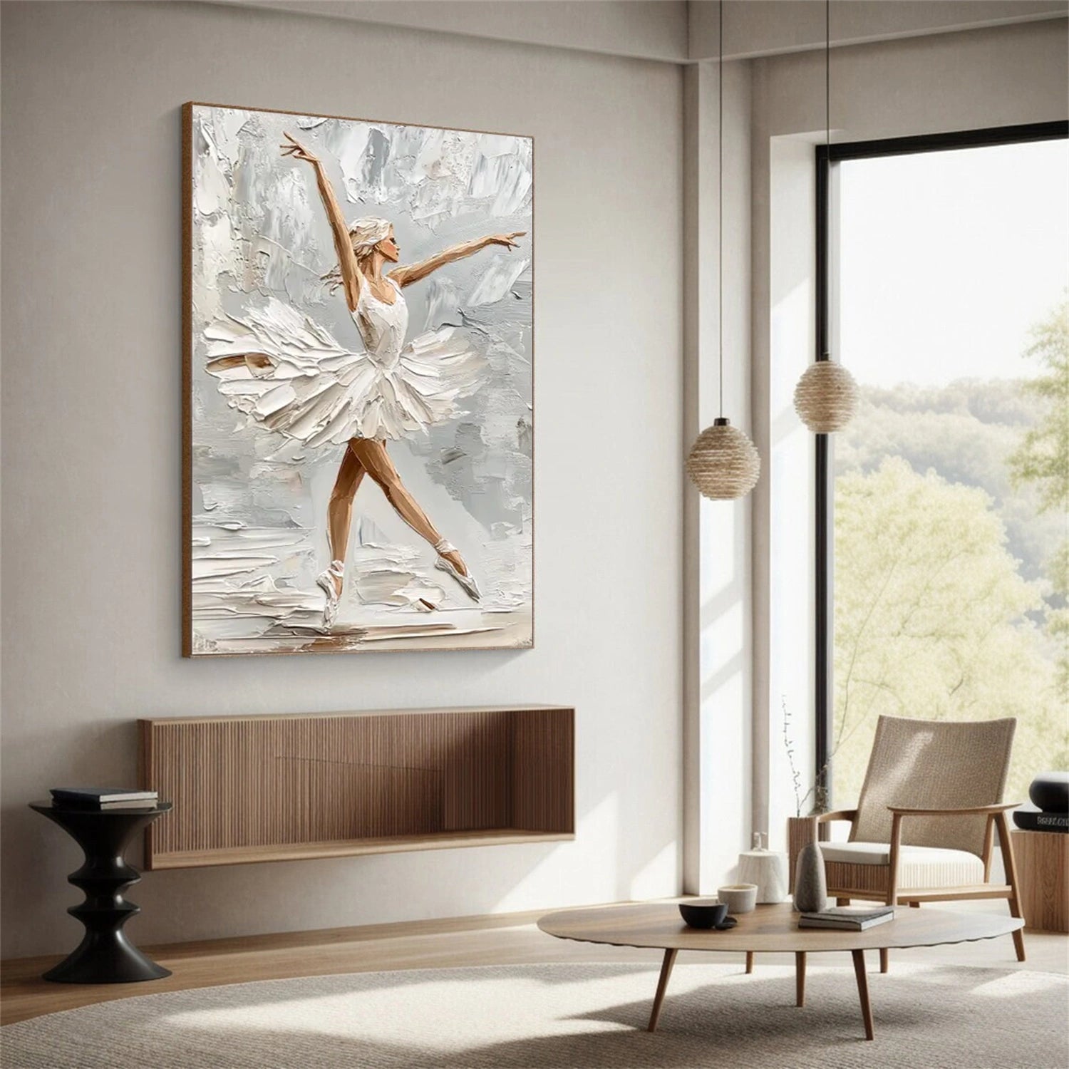 Abstract Portrait Wall Art #AP098