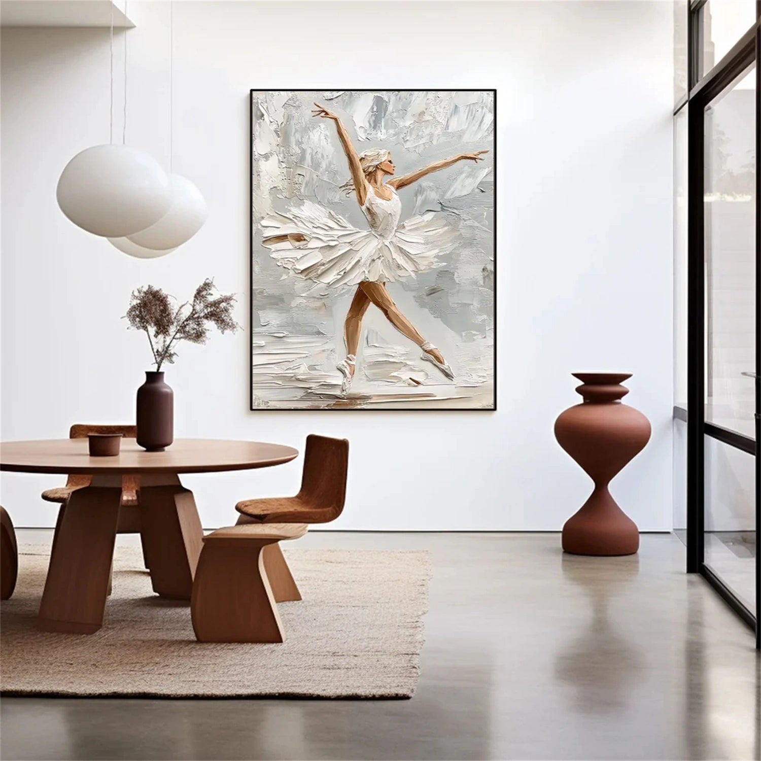 Abstract Portrait Wall Art #AP098