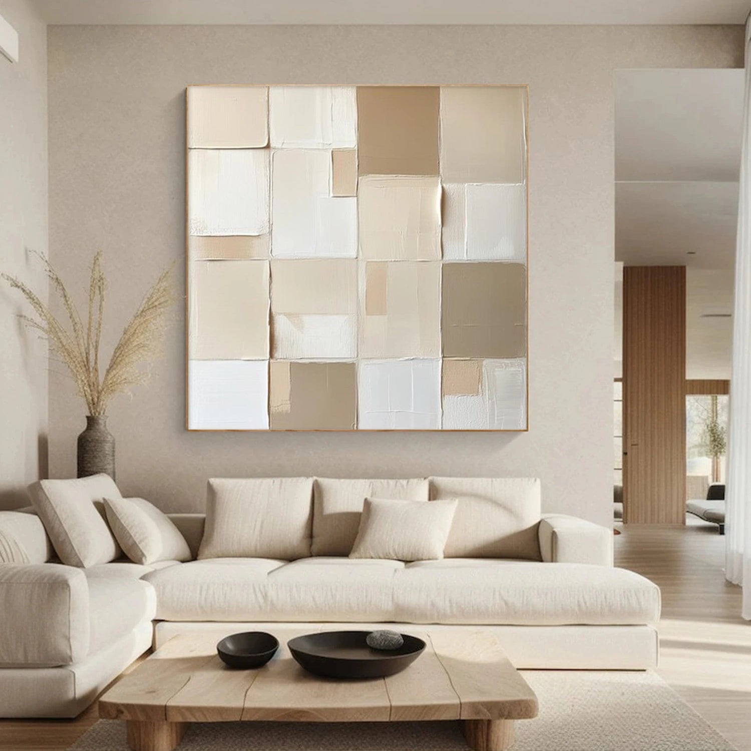 Minimalist Textured Canvas Art #MM338