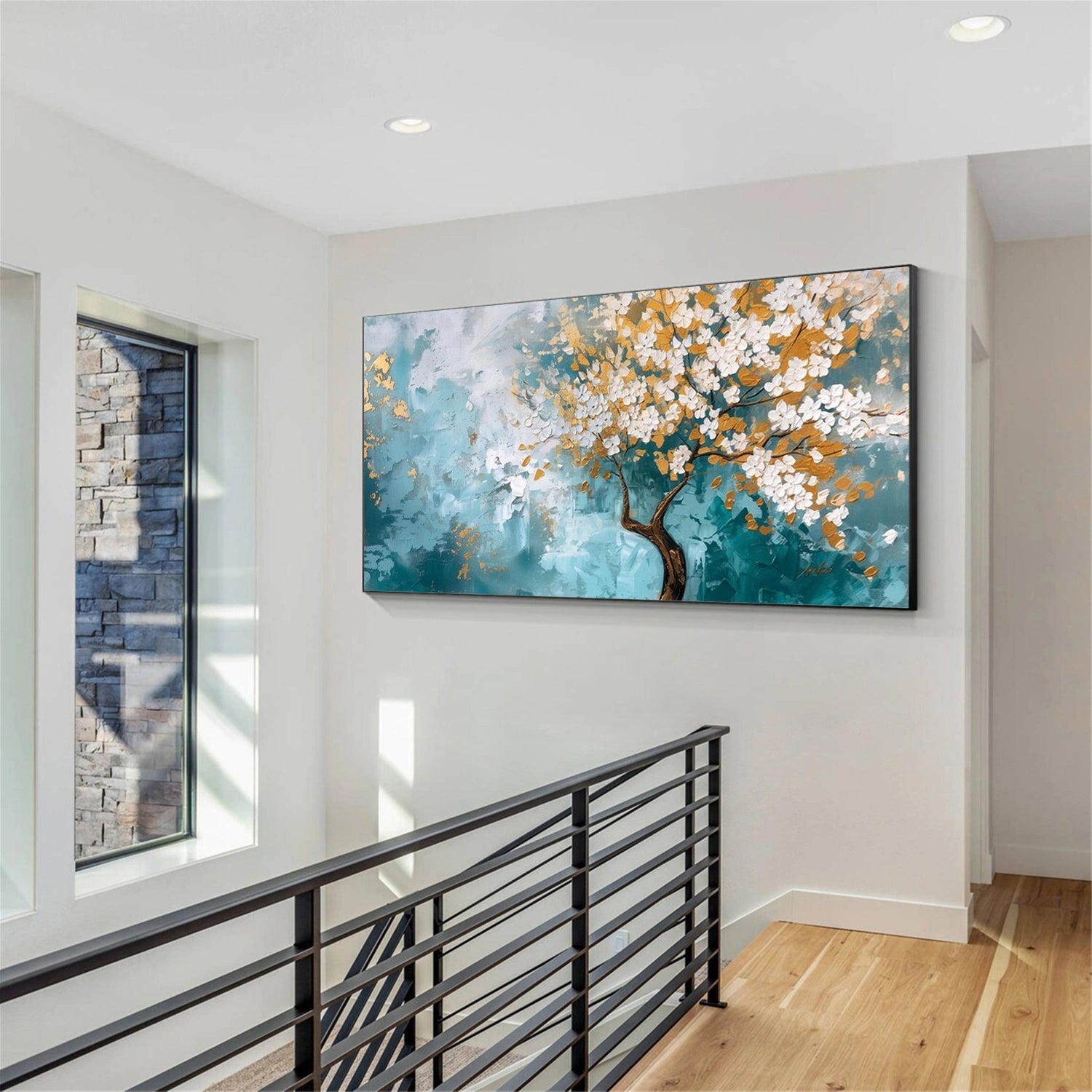 Flower & Tree Abstract Wall Art #ML186