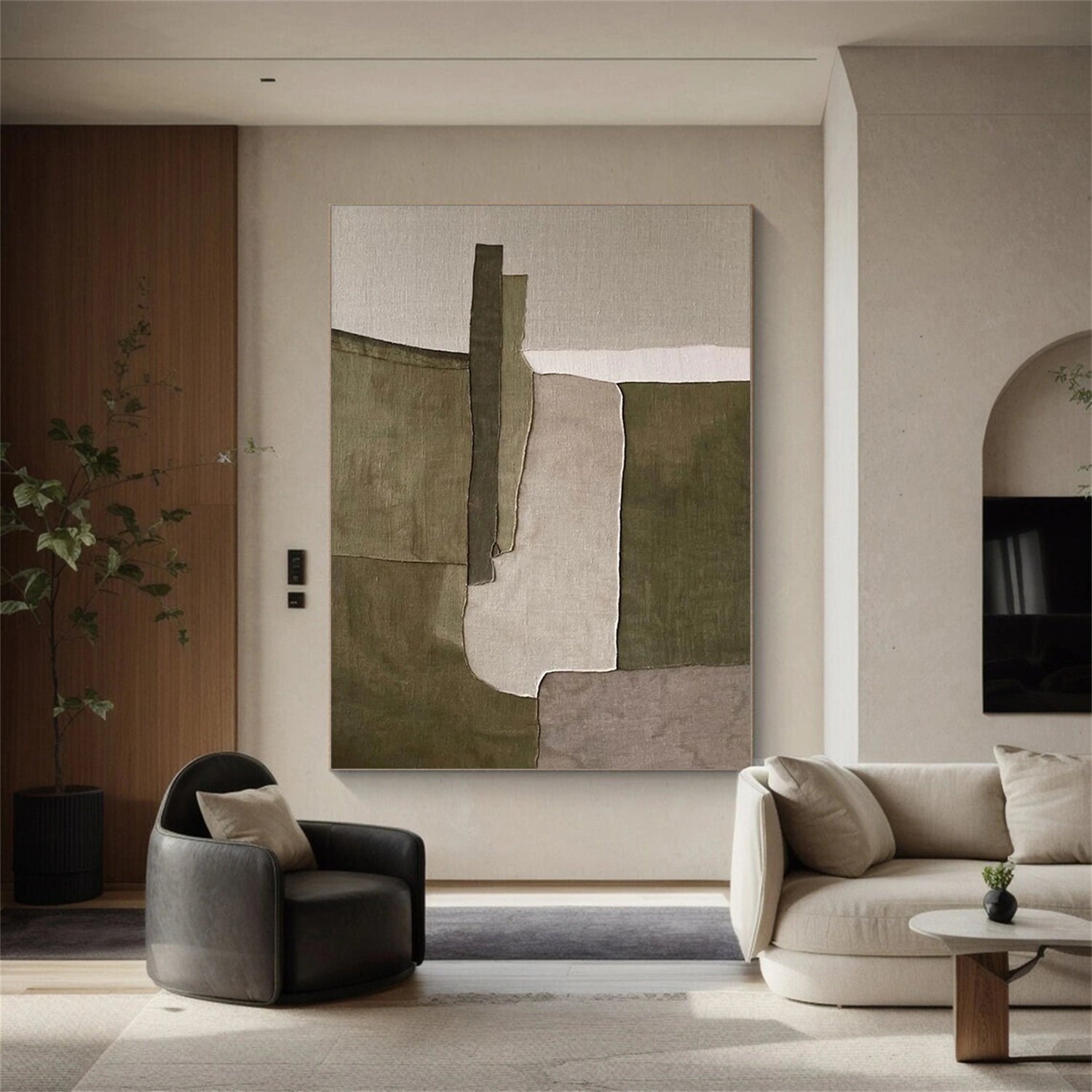 Abstract Canvas Art #WS693