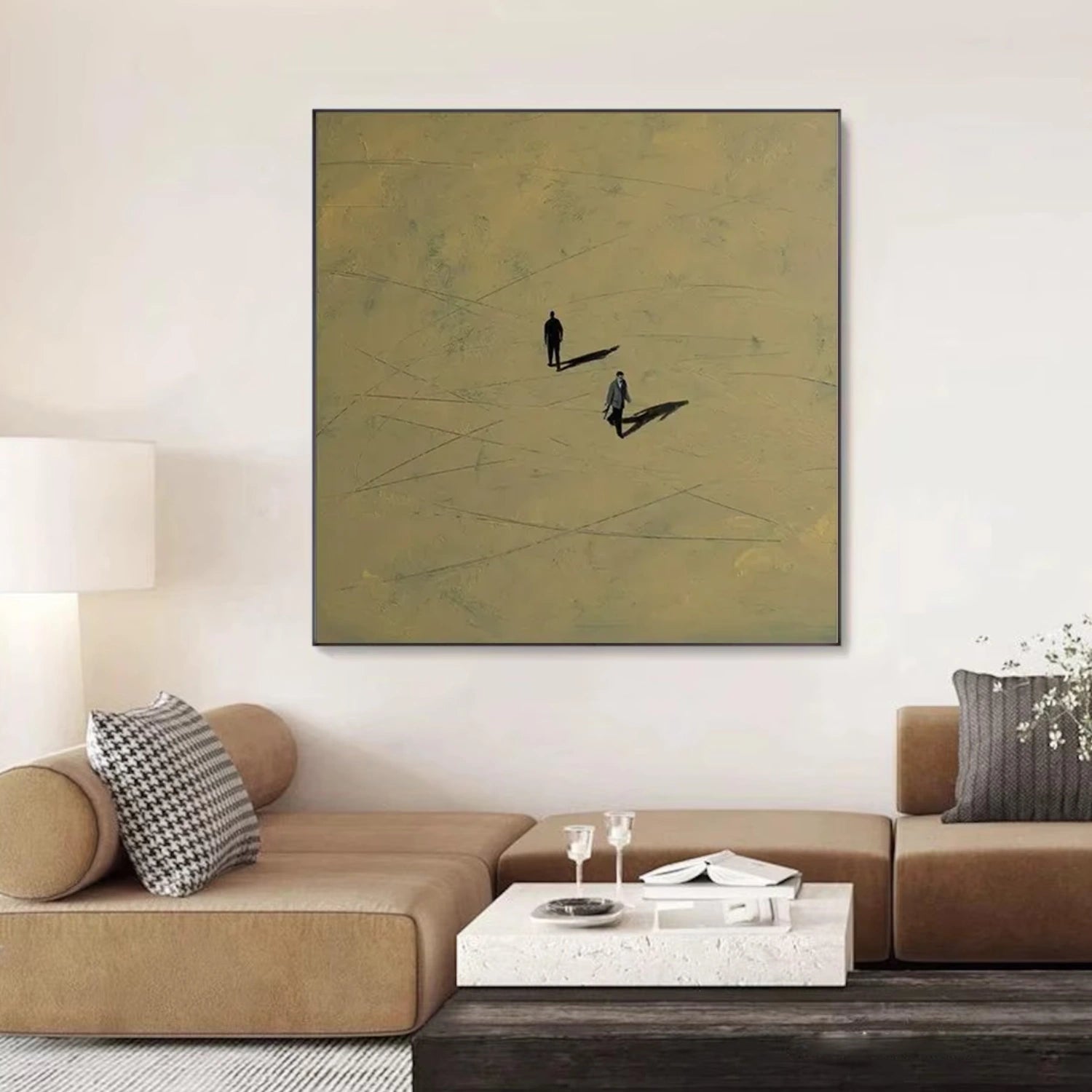 Abstract Portrait Wall Art #AP096