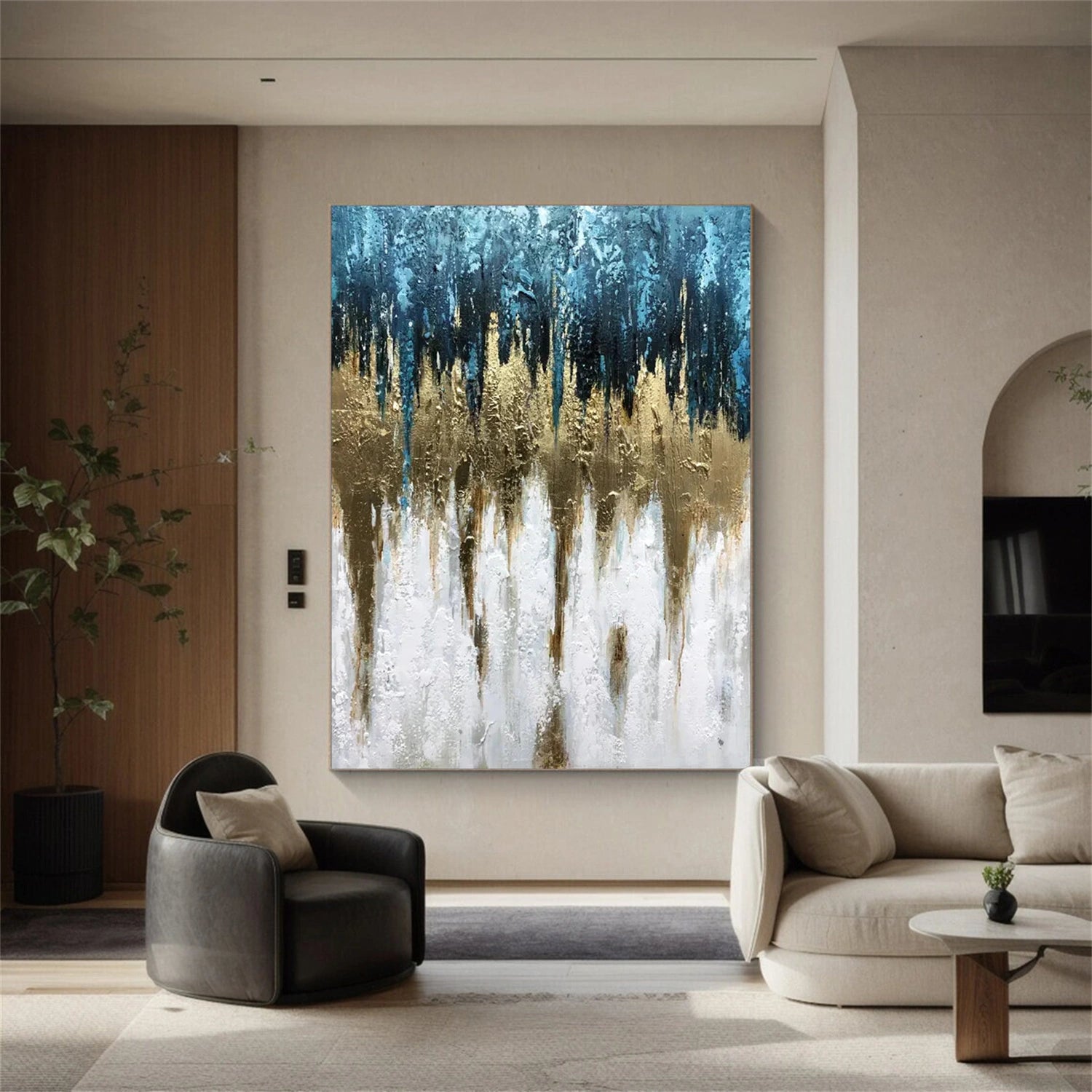 Abstract Canvas Art #WS692