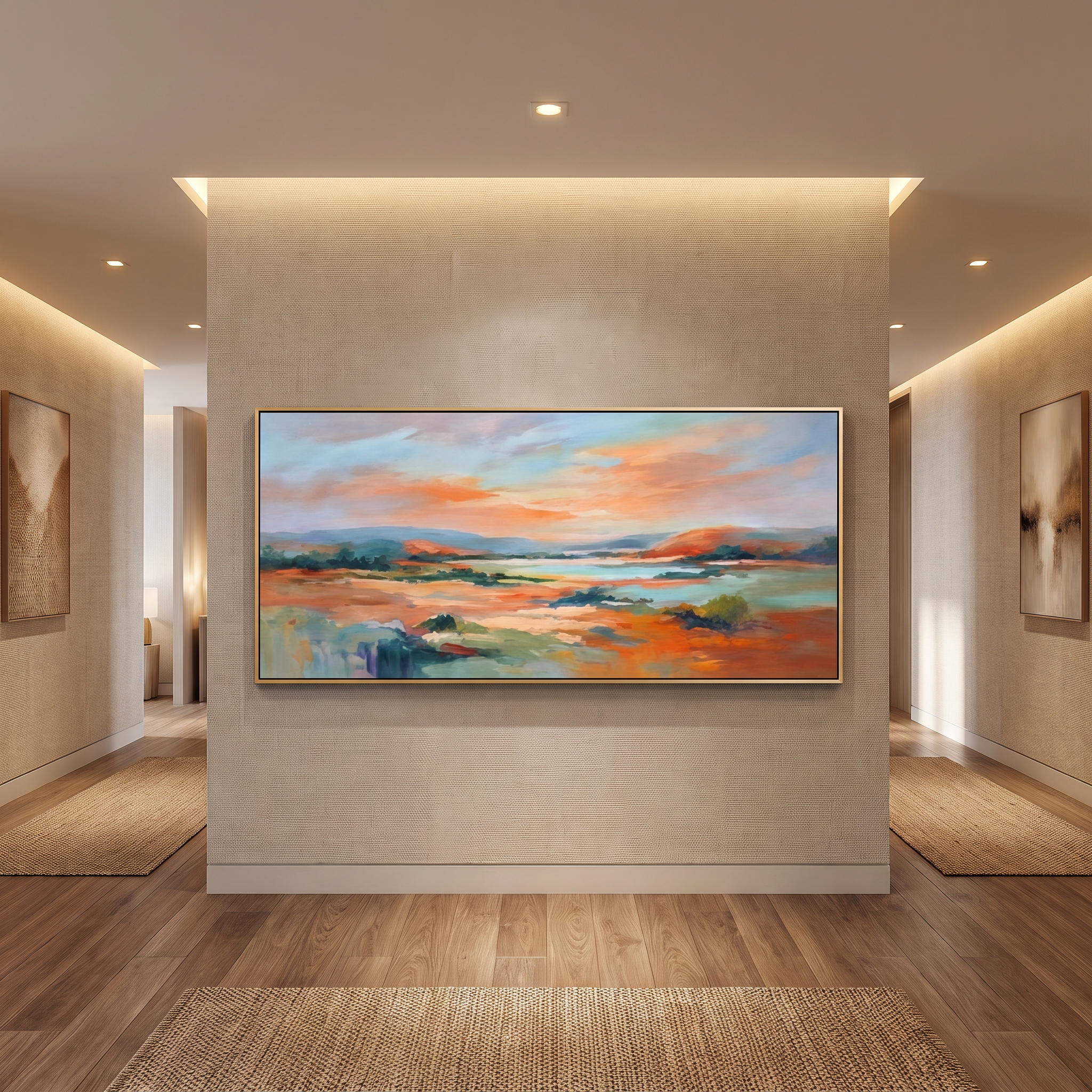 Sea & Sky Abstract Wall Art #MS345
