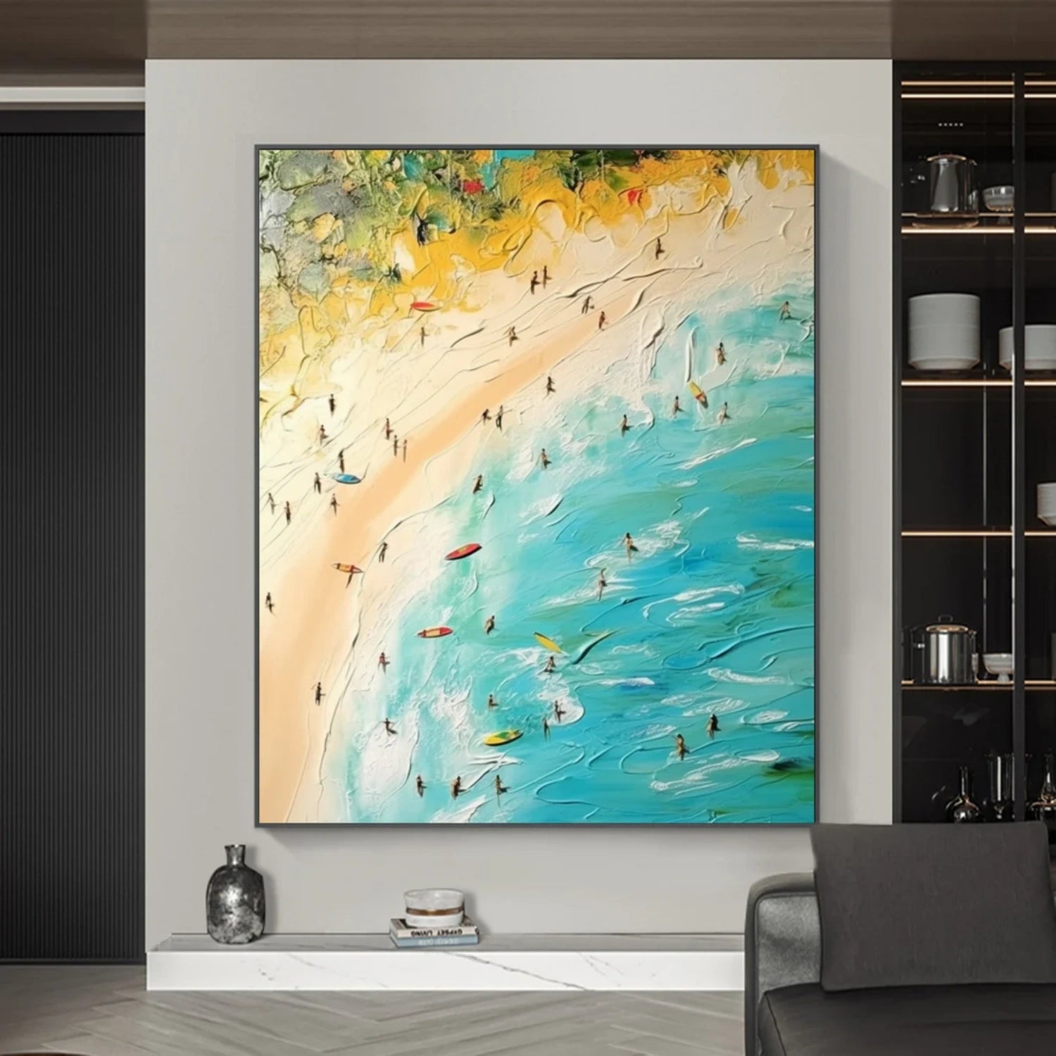 Sea & Sky Textured Art #MS100