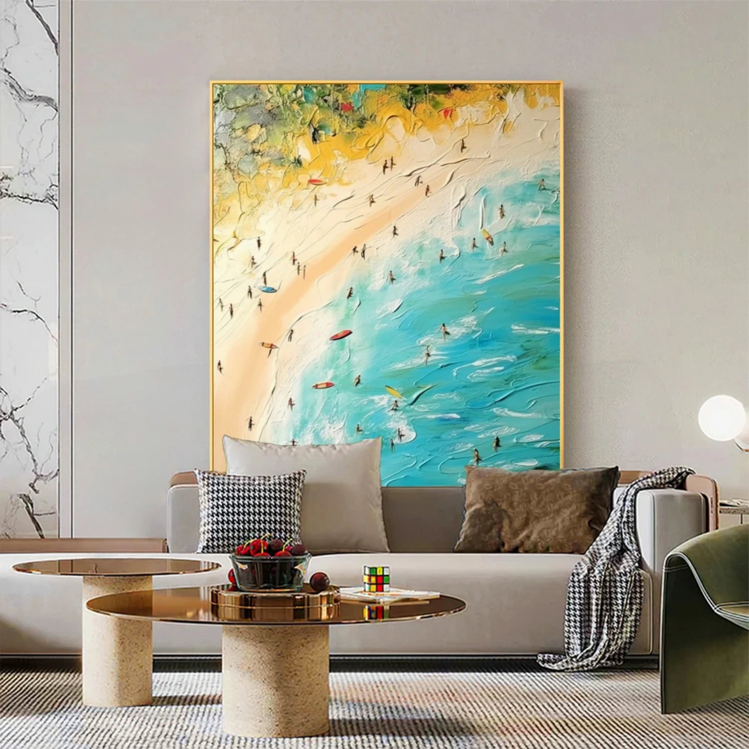 Sea & Sky Textured Art #MS100