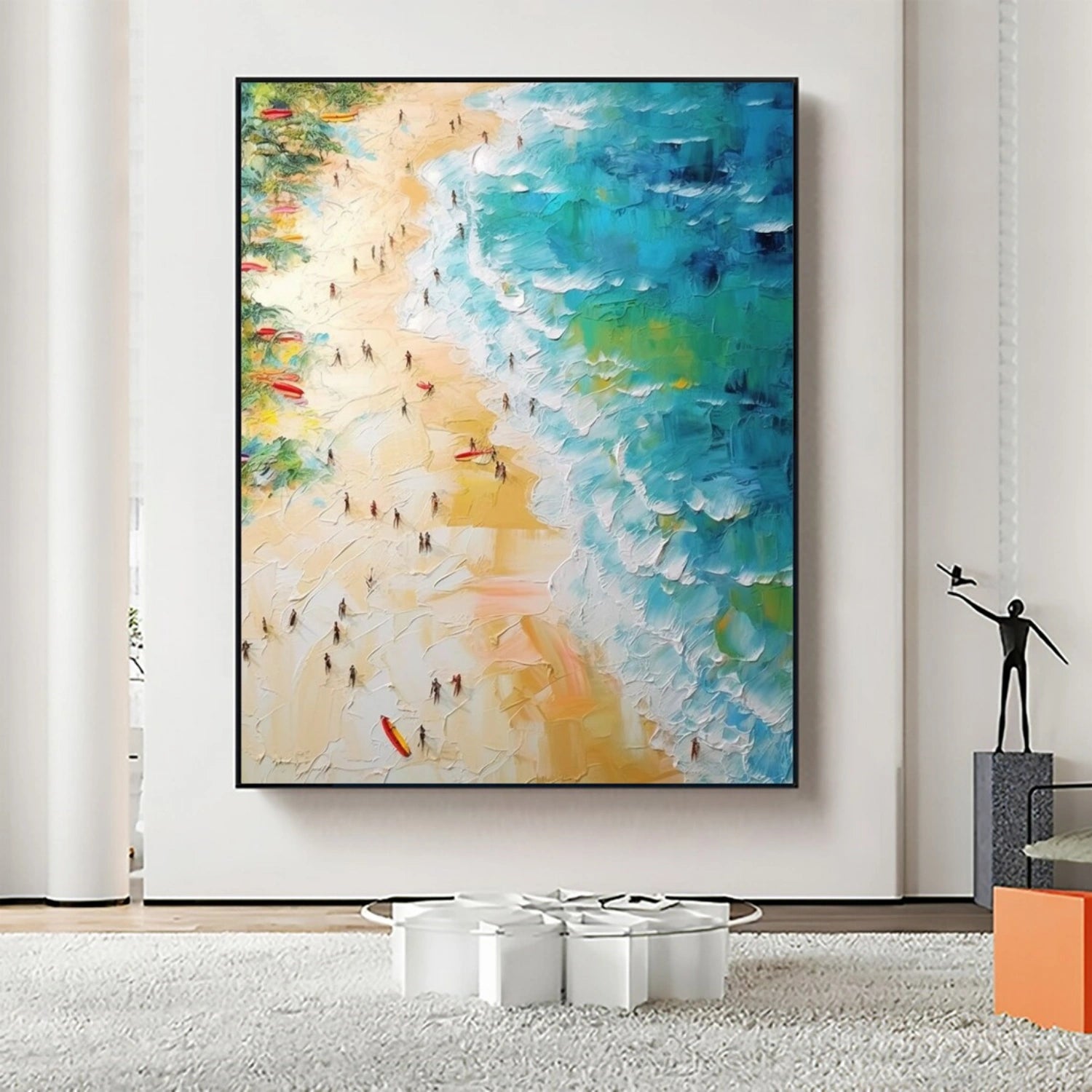 Sea & Sky Textured Art #MS099
