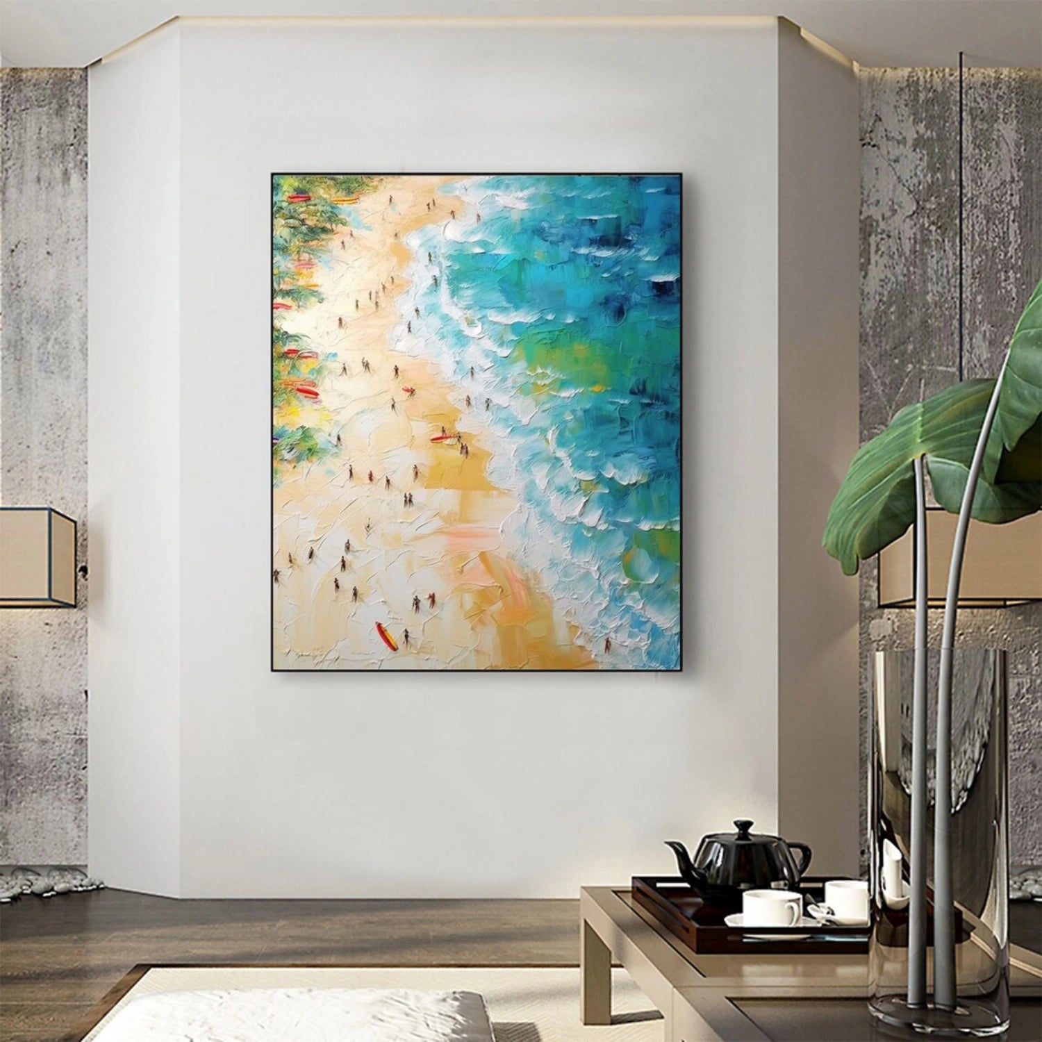 Sea & Sky Textured Art #MS099