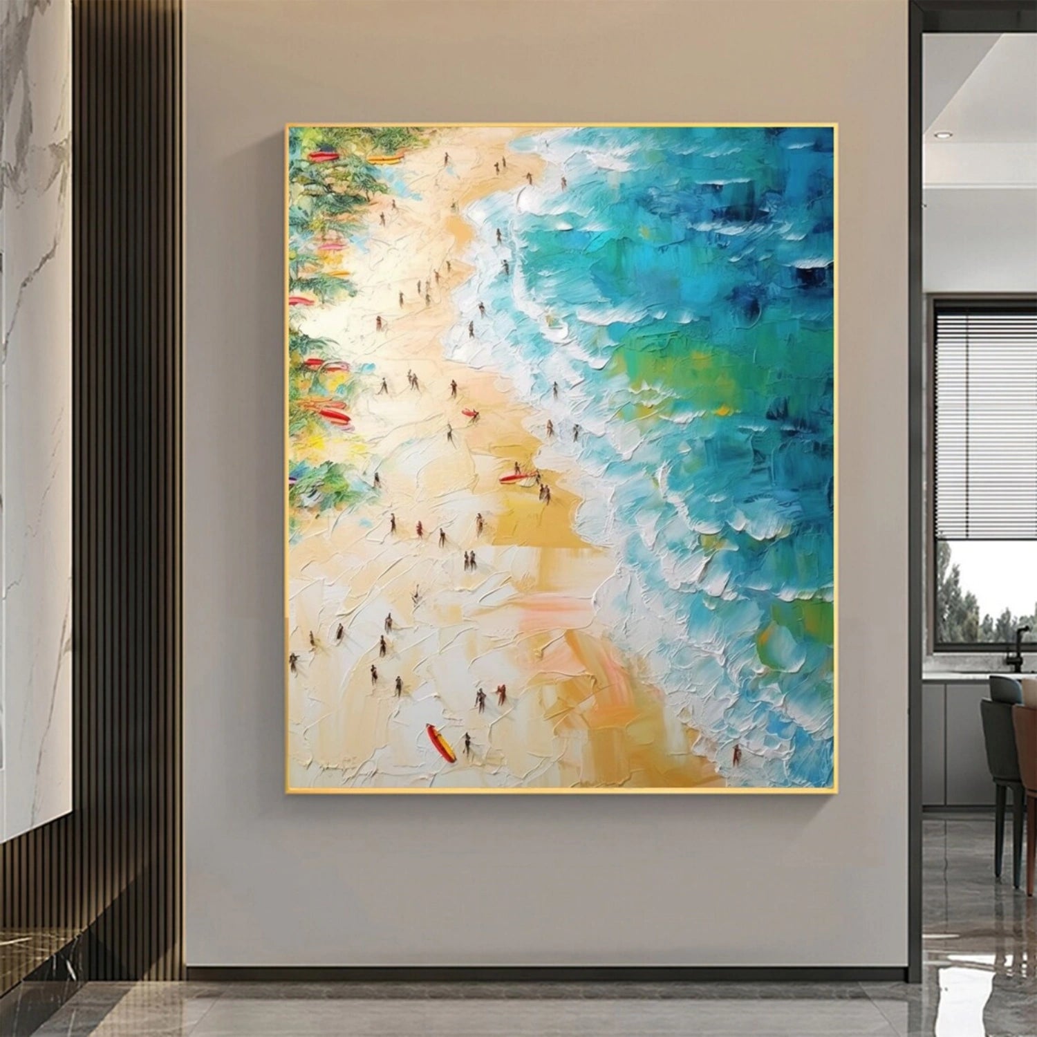 Sea & Sky Textured Art #MS099