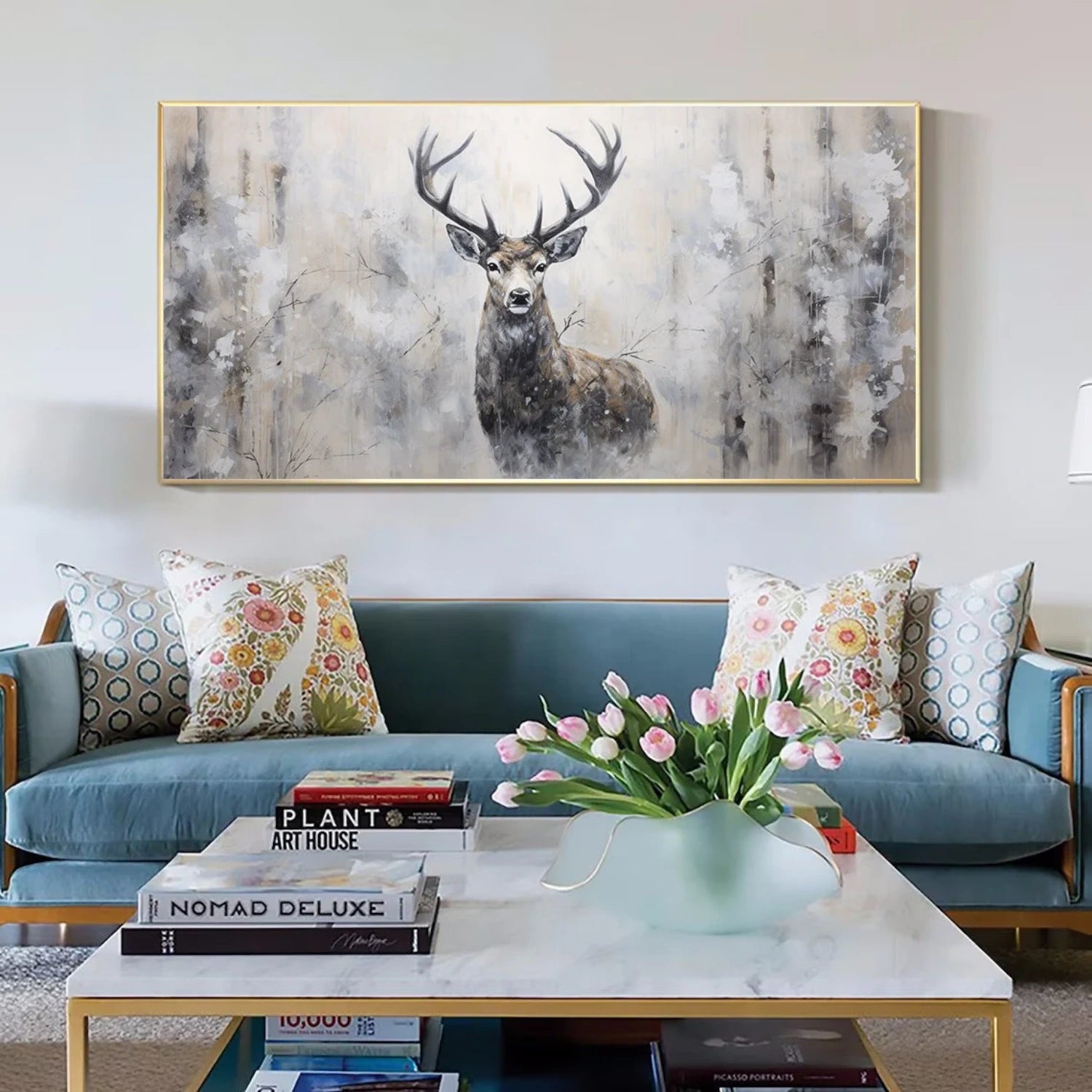 Abstract Animal Wall Art #AL129