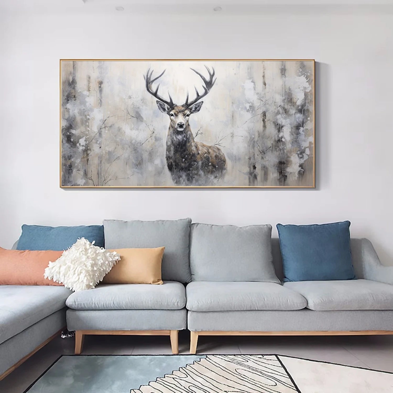 Abstract Animal Wall Art #AL129