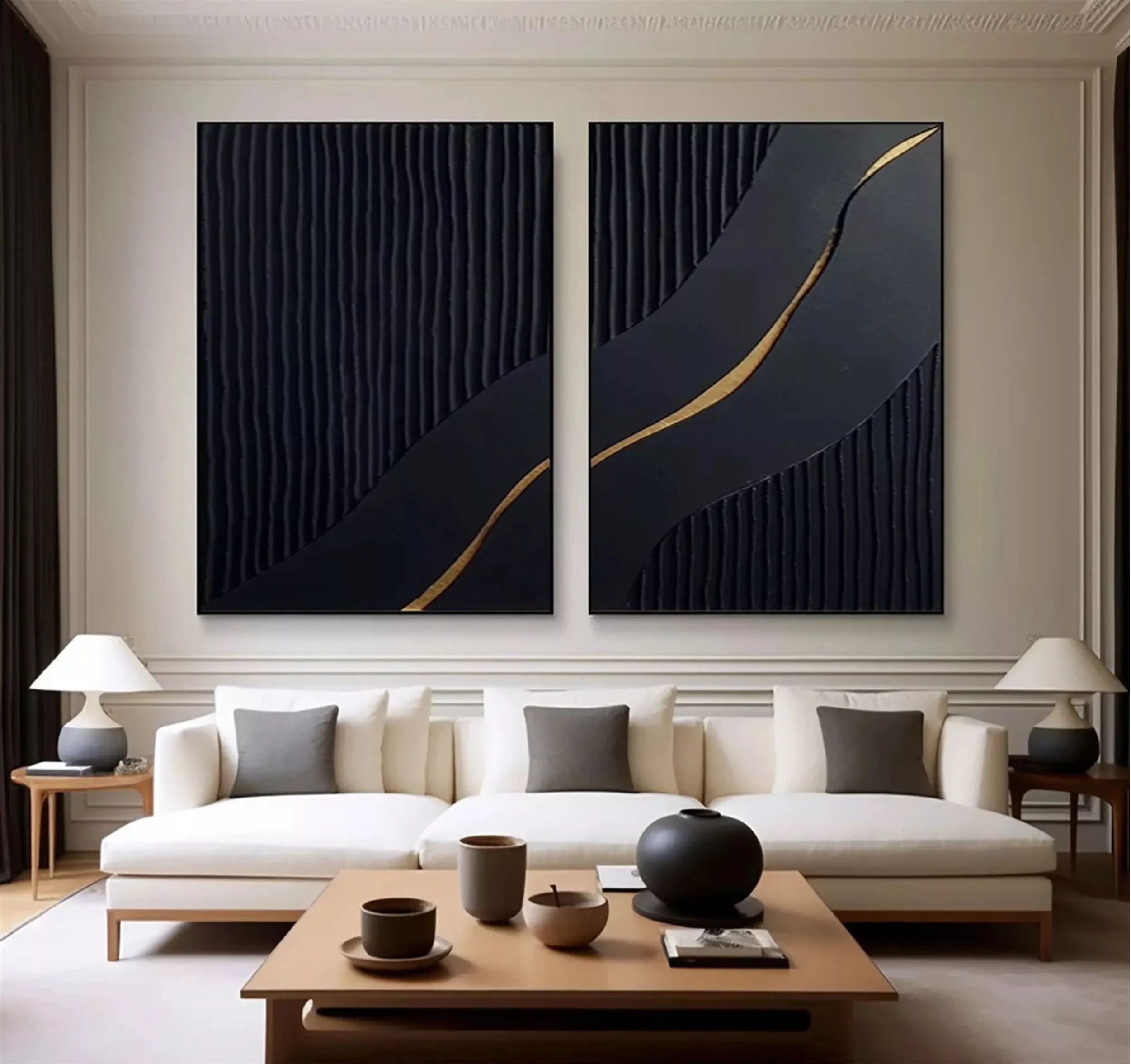 Black Art for the Bedroom: Creating Sanctuary Through Monochrome Elegance