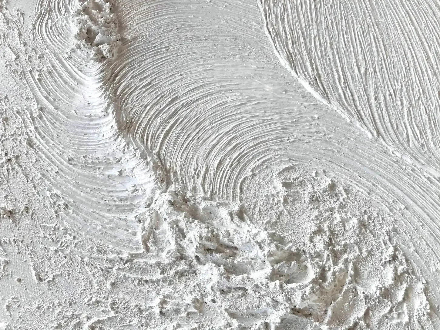 White 3D Texture Art