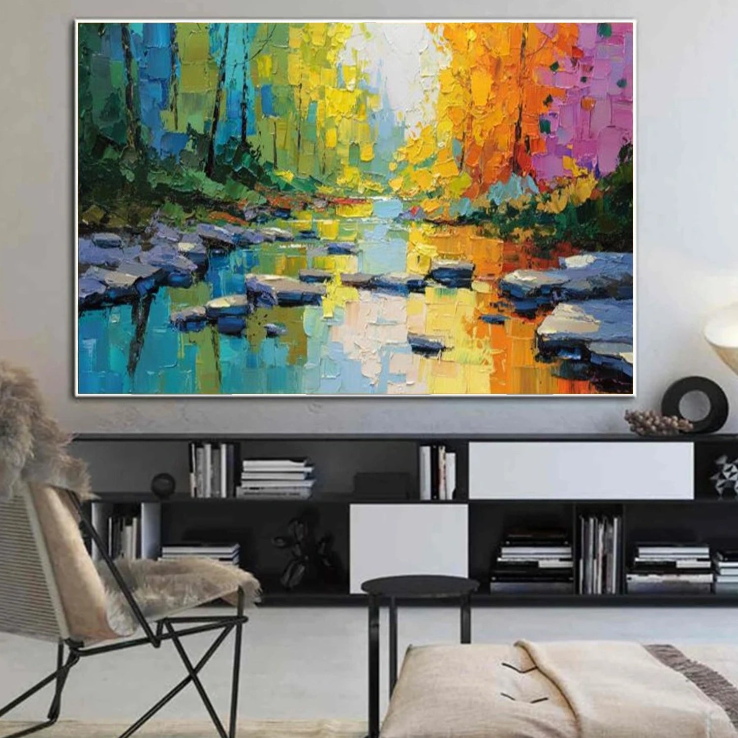 Flower & Tree Abstract Wall Art #ML187