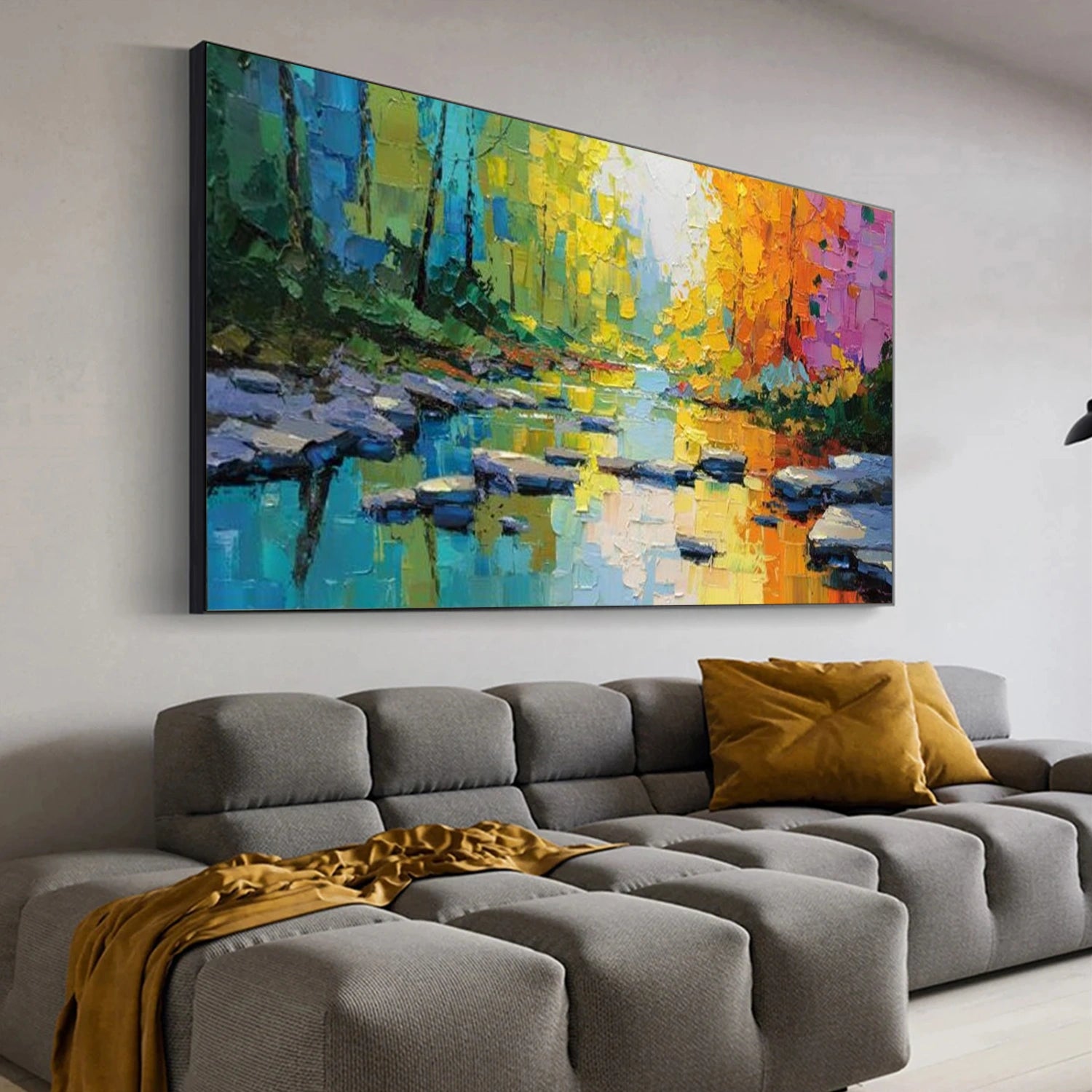 Flower & Tree Abstract Wall Art #ML187