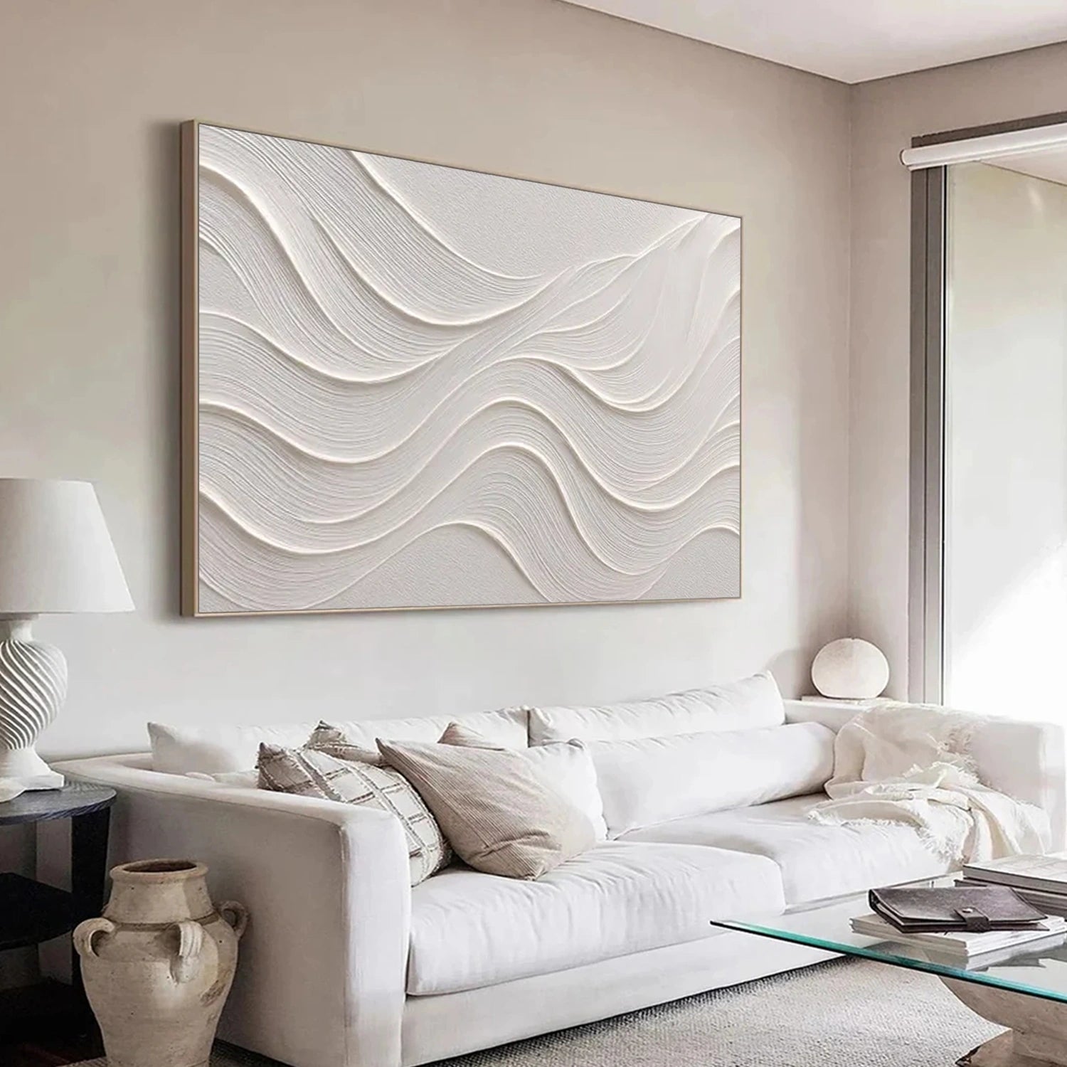 Minimalist Textured Canvas Art #MM340