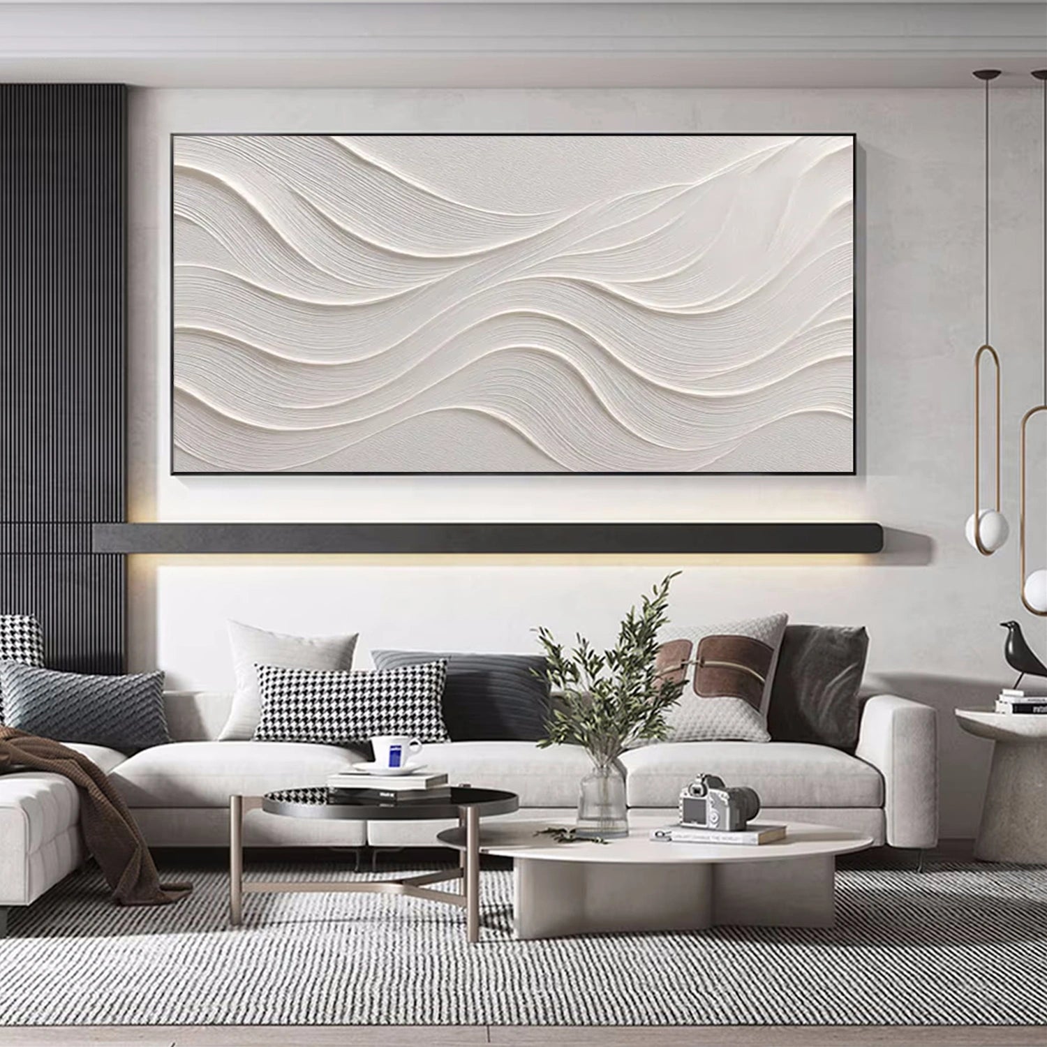 Minimalist Textured Canvas Art #MM340