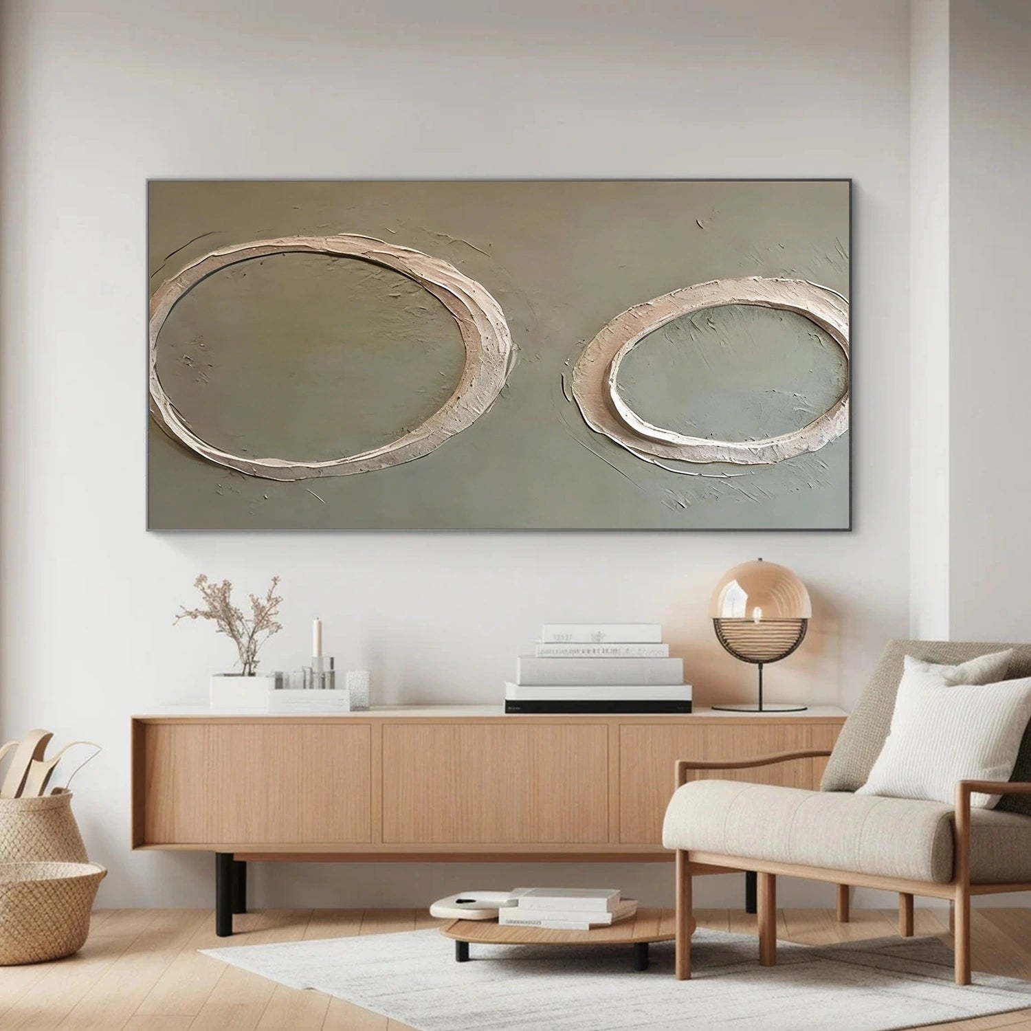 Minimalist Textured Canvas Art Set of 3 #MM305