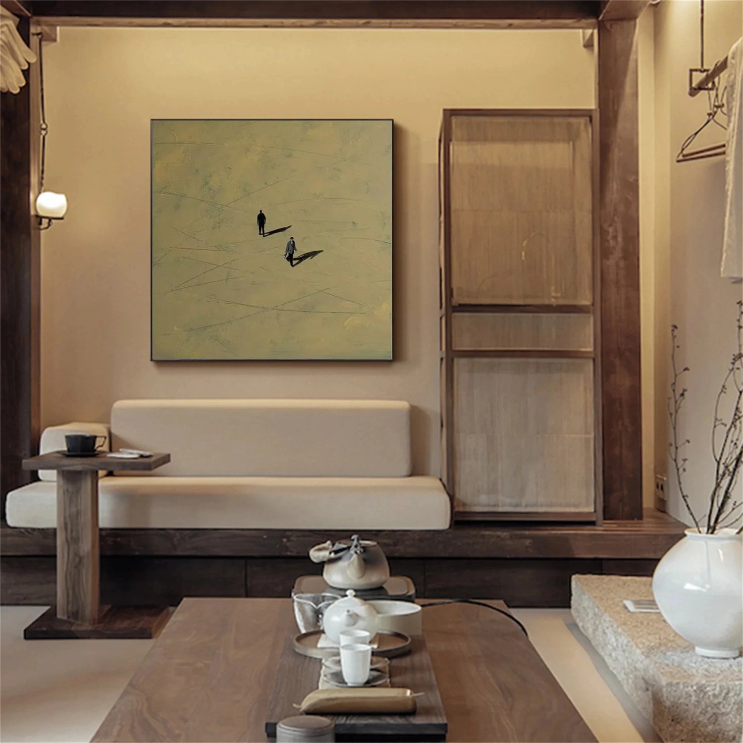 Abstract Portrait Wall Art #AP096