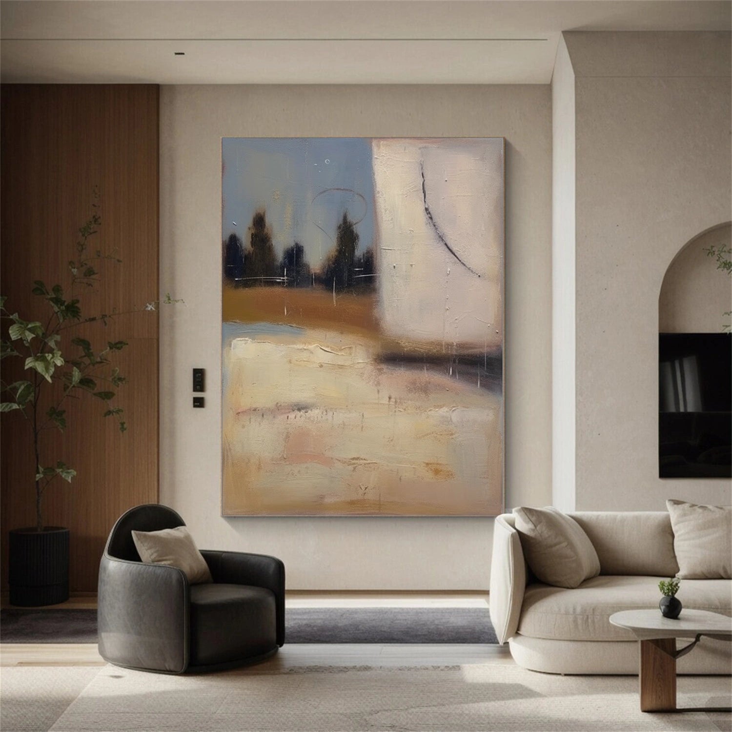 Abstract Canvas Art #WS670