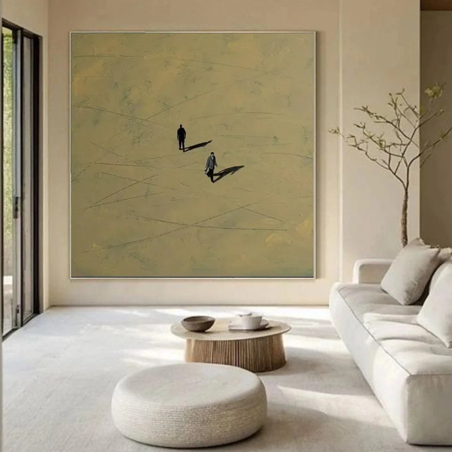 Abstract Portrait Wall Art #AP096