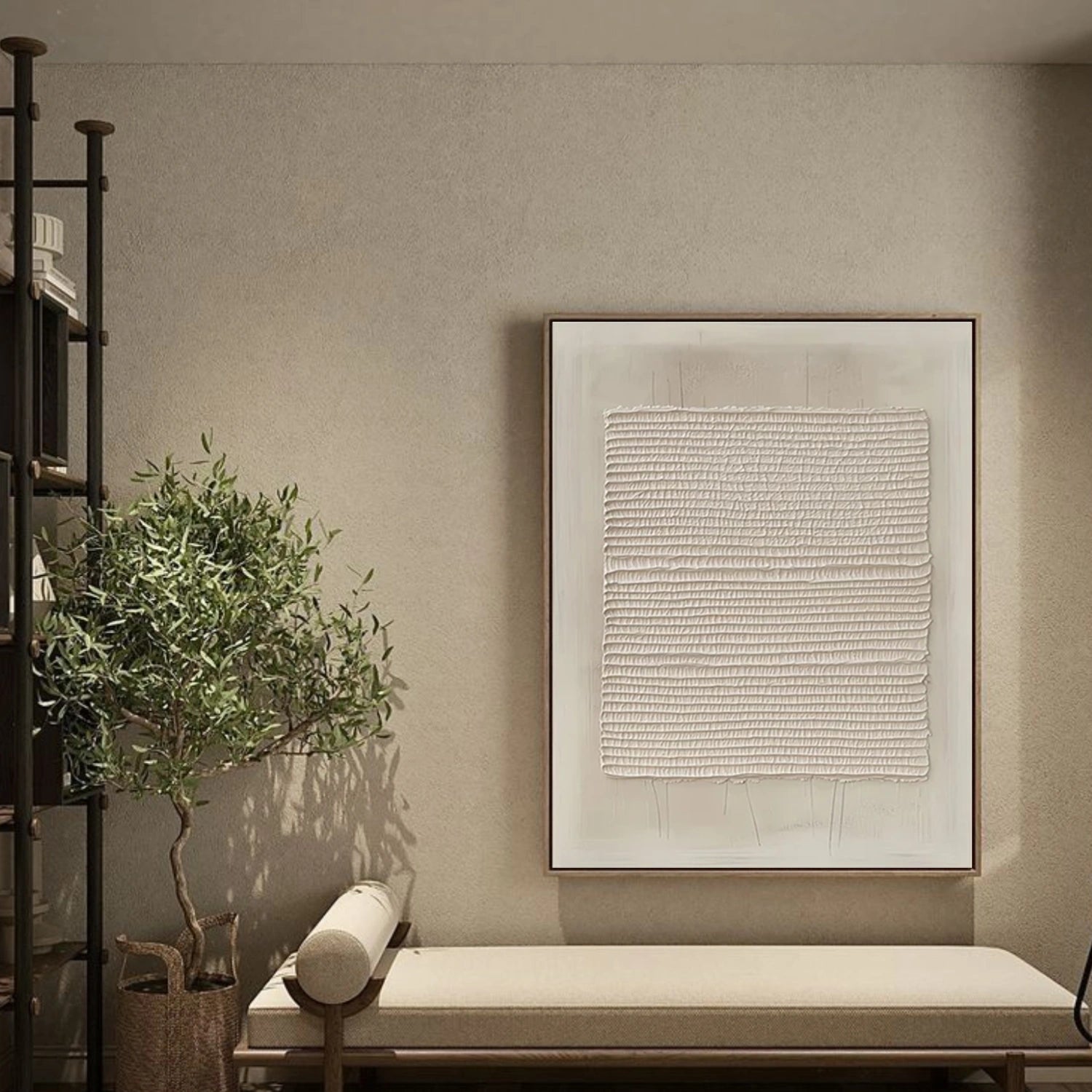 Wabi Sabi Textured Canvas Art #WS920