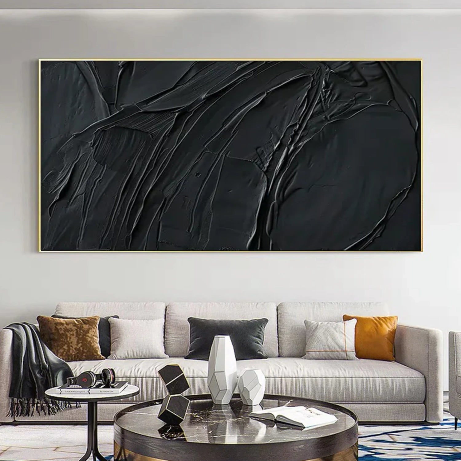 Minimalist Textured Canvas Art #MM328