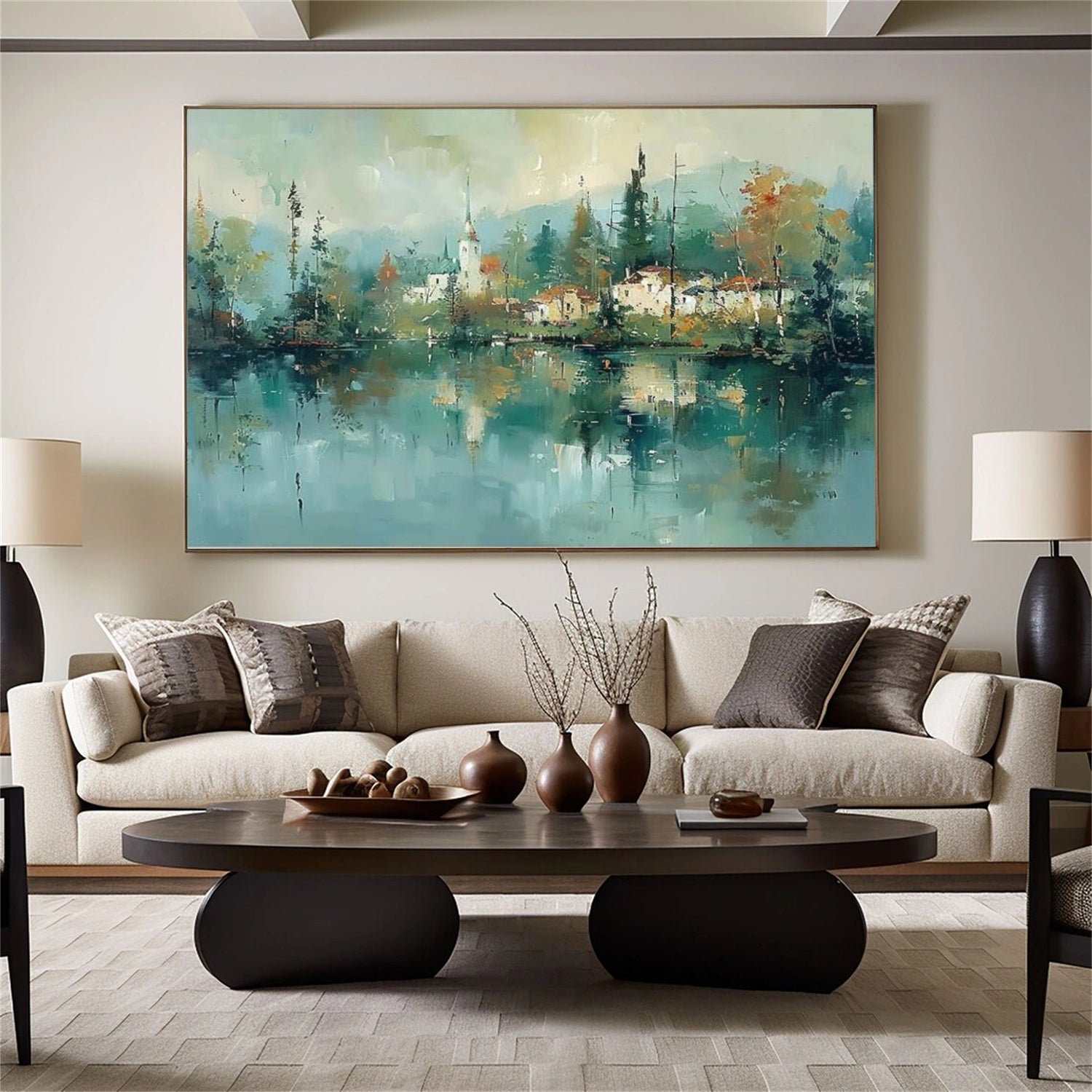 Sea & Sky Abstract Wall Art #MS197